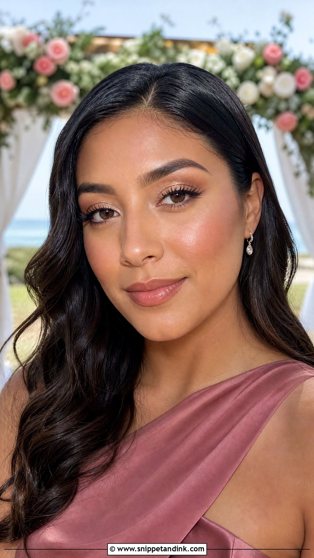 Dewy Wedding Party Makeup - Snippet and Ink - 25 Wedding Party Makeup Ideas