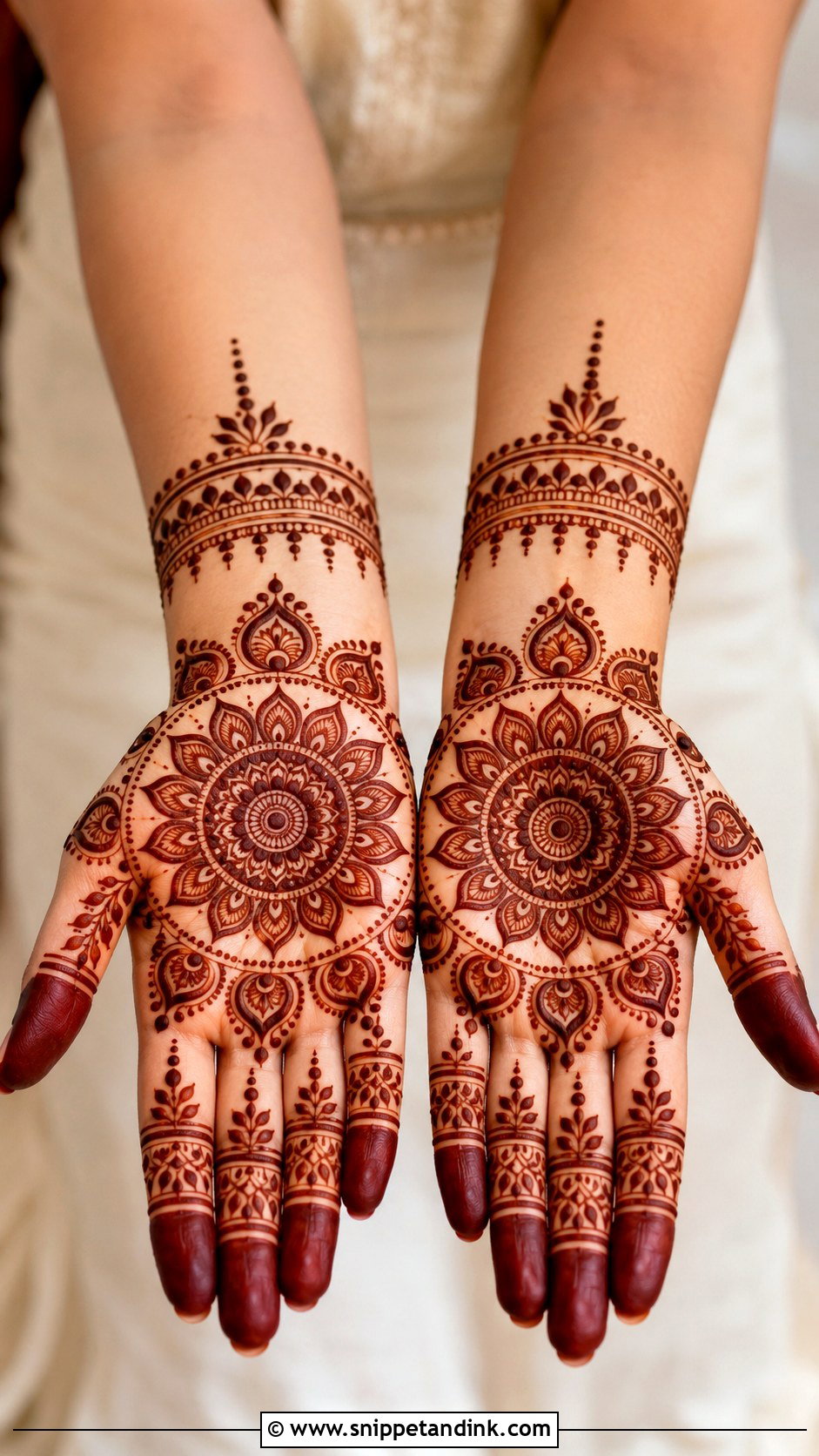 Diwali Mandala Mehndi Design - Snippet and Ink - 35 Mandala Mehndi Design Ideas