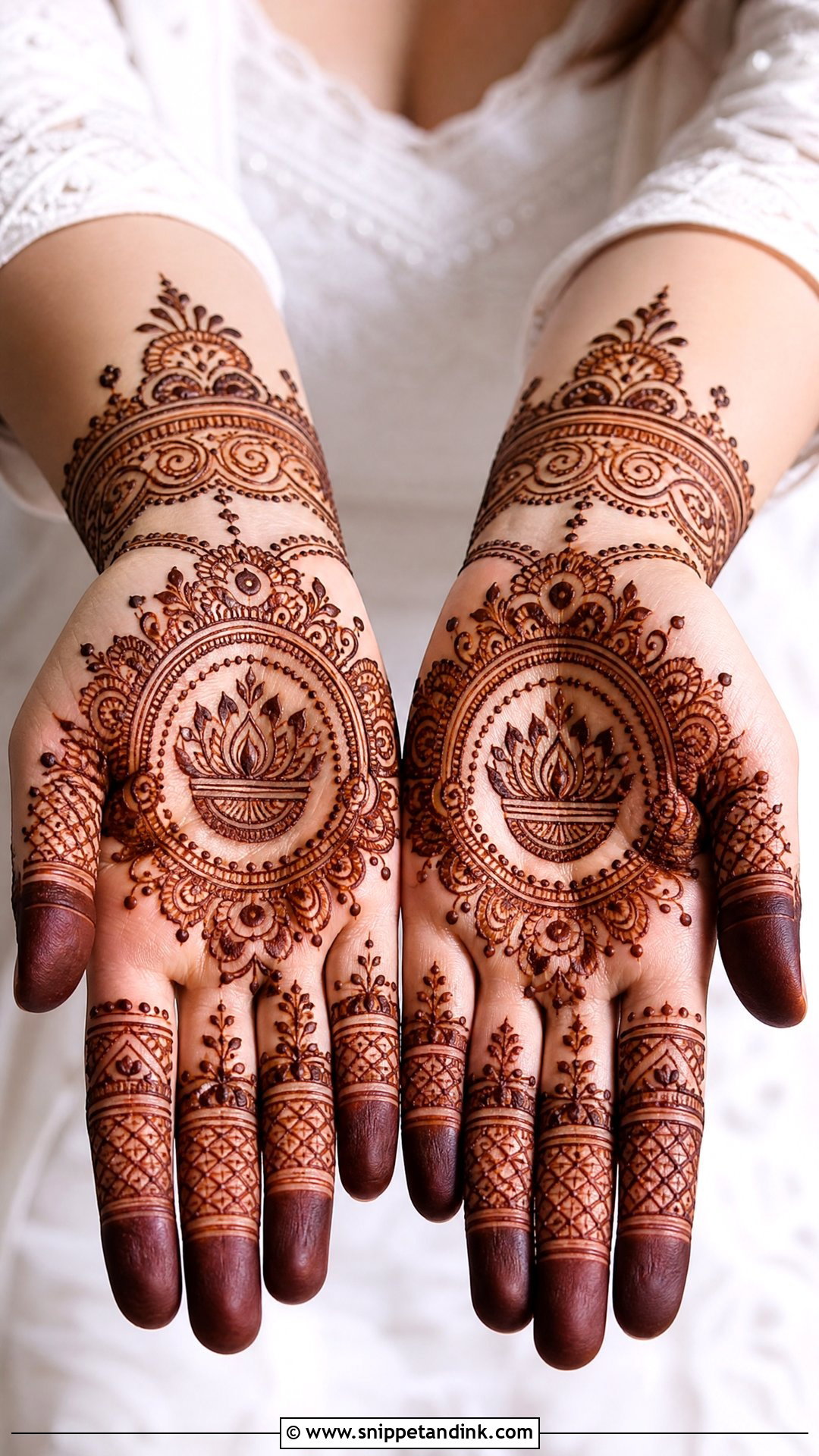 Diwali Mehndi Design - Snippet and Ink - 35 Unique Mehndi Designs