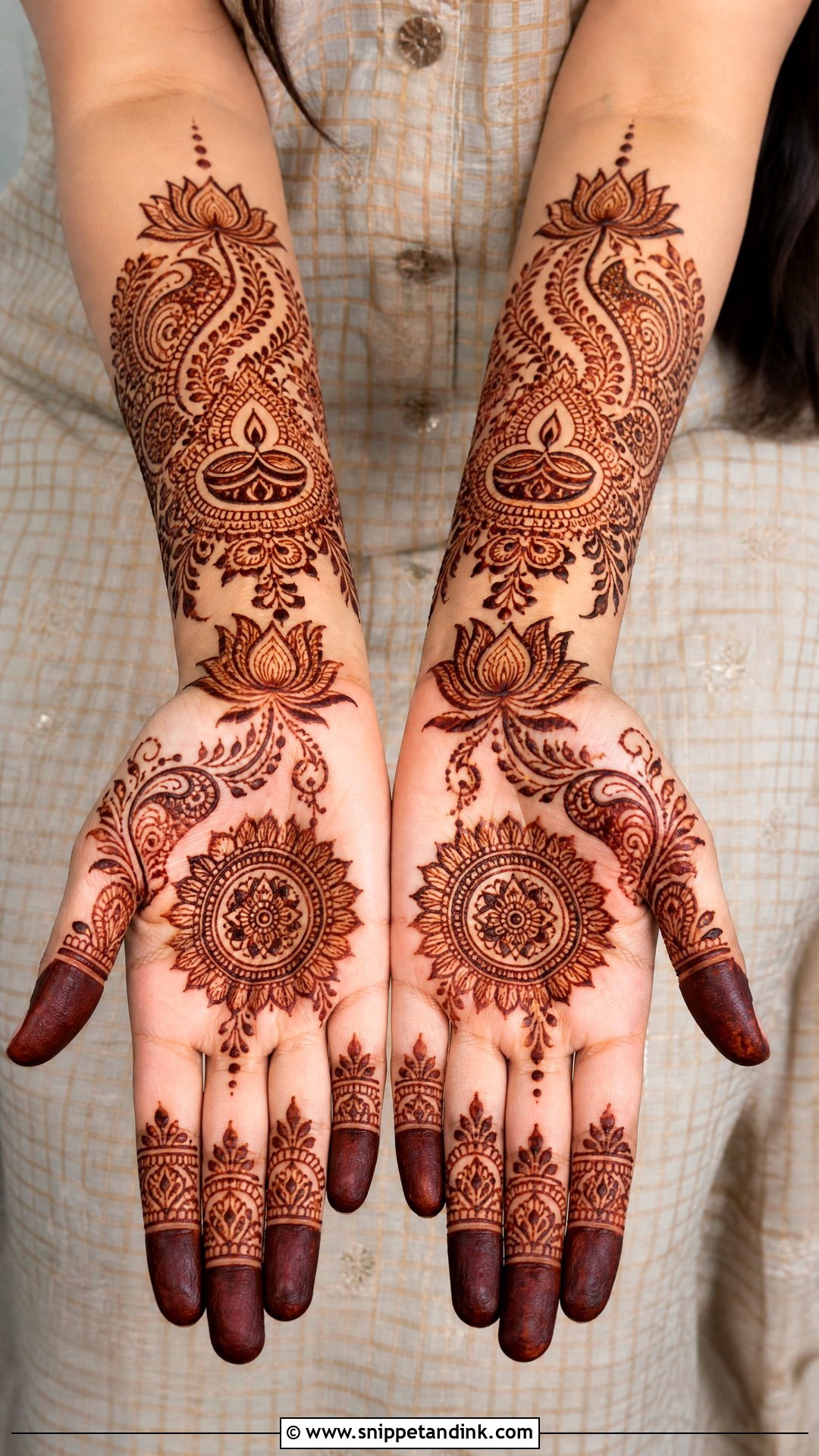 Diwali Mehndi Design - Snippet and Ink - 35 Mehndi Design Ideas