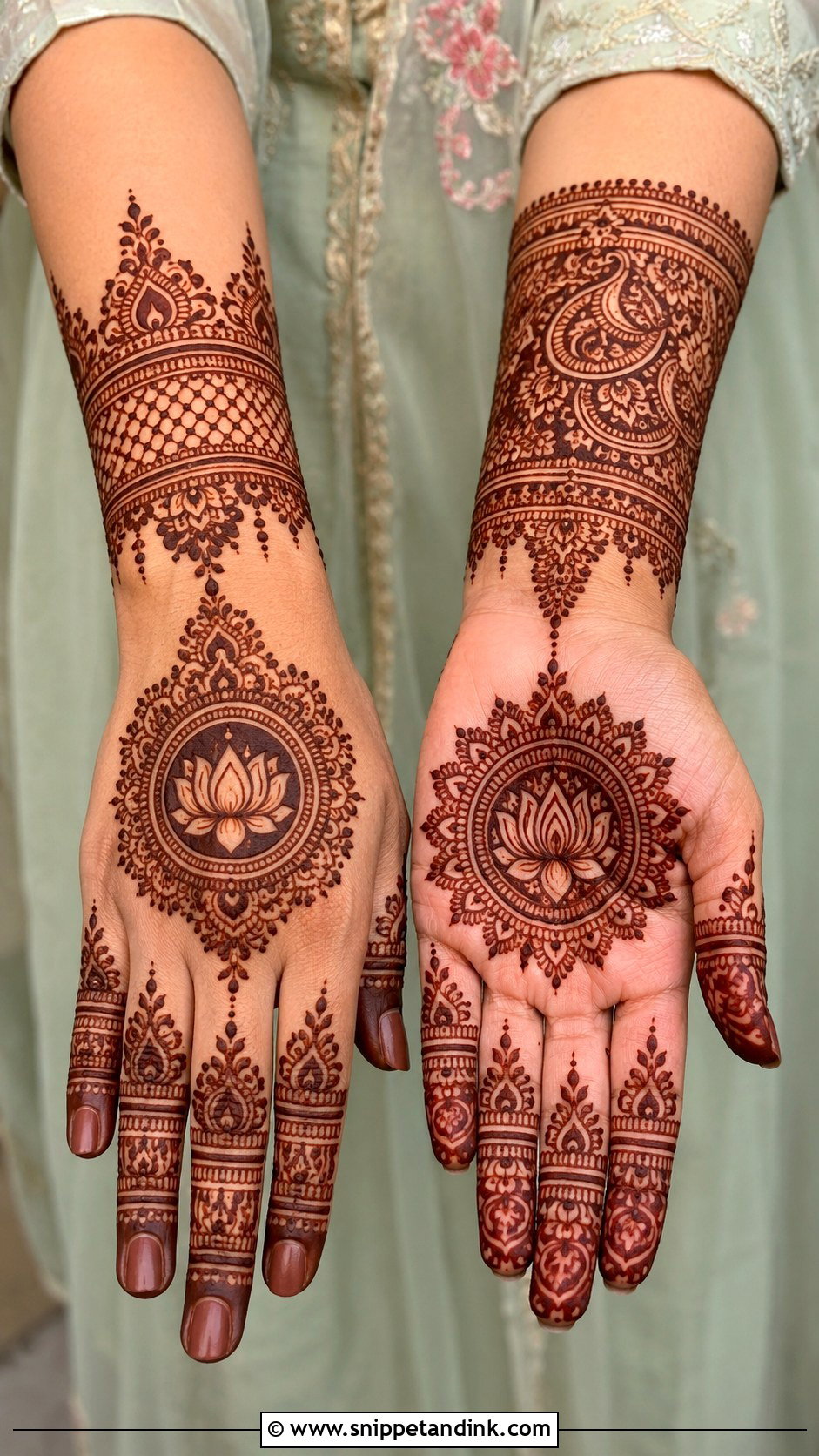 Diwali Mehndi Design - Snippet and Ink - 30 Elegant Mehndi Designs