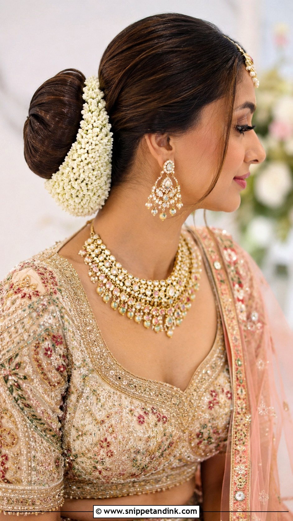 Donut Bun Joda - Snippet and Ink - 20 Joda Hair Styles for Wedding
