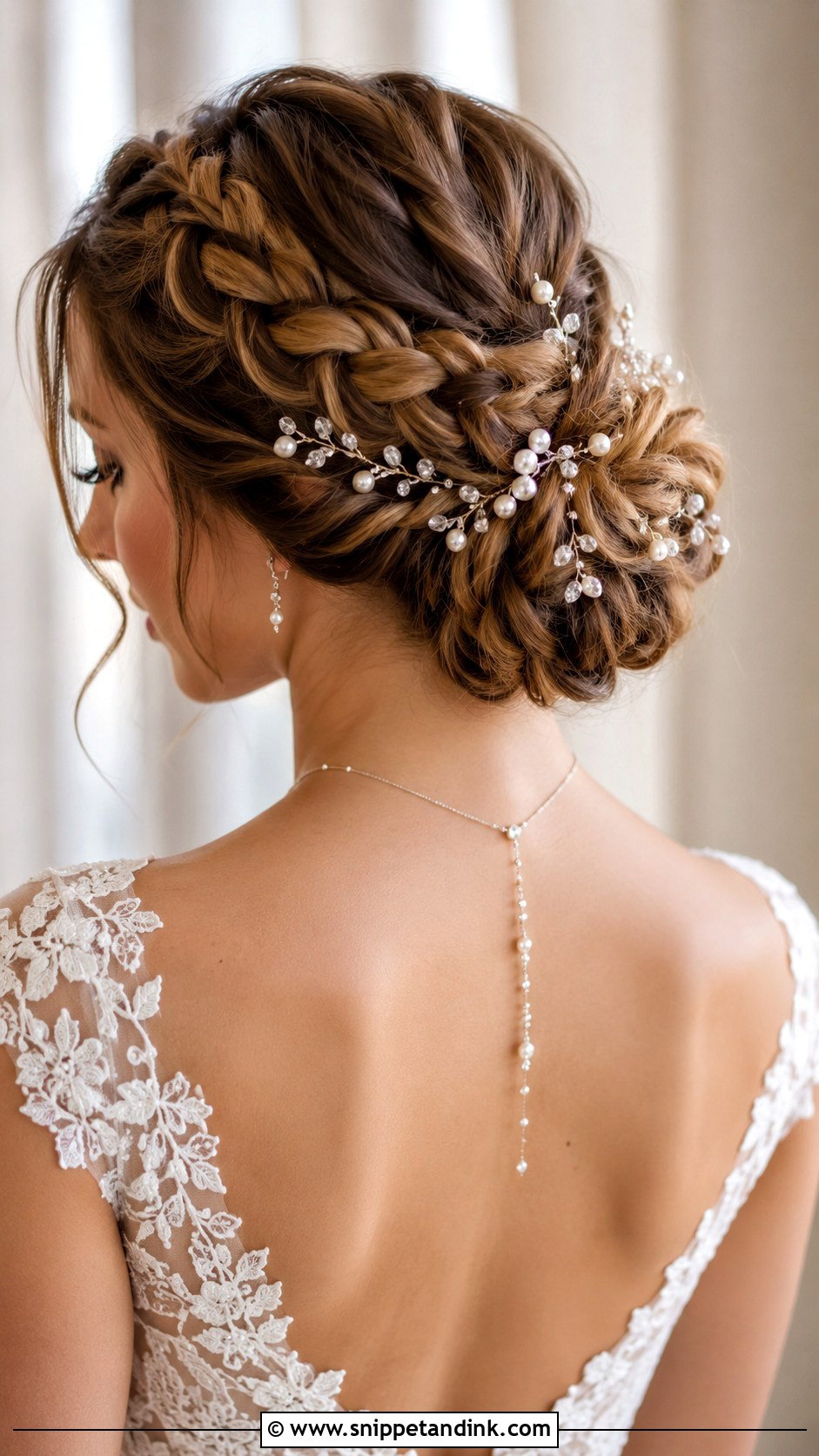 Double Braid Updo - Snippet and Ink - 20 Braided Bridal Hair Ideas