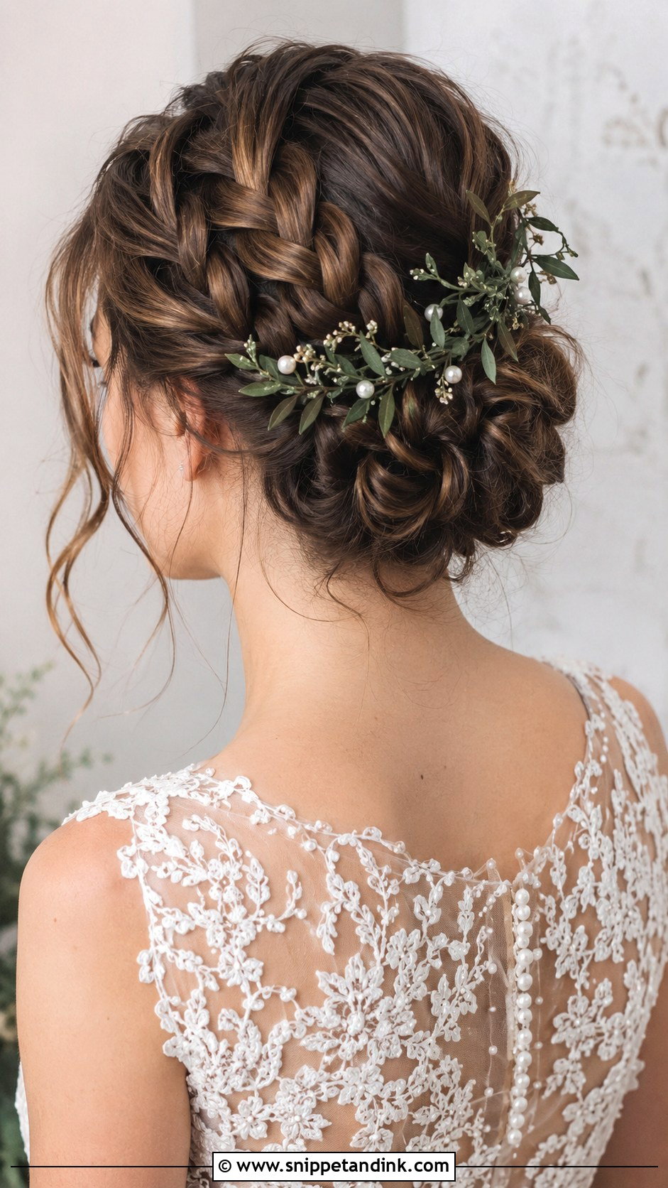 Double Braided Updo for Long Hair - Snippet and Ink - 20 Wedding Braids for Long Hair