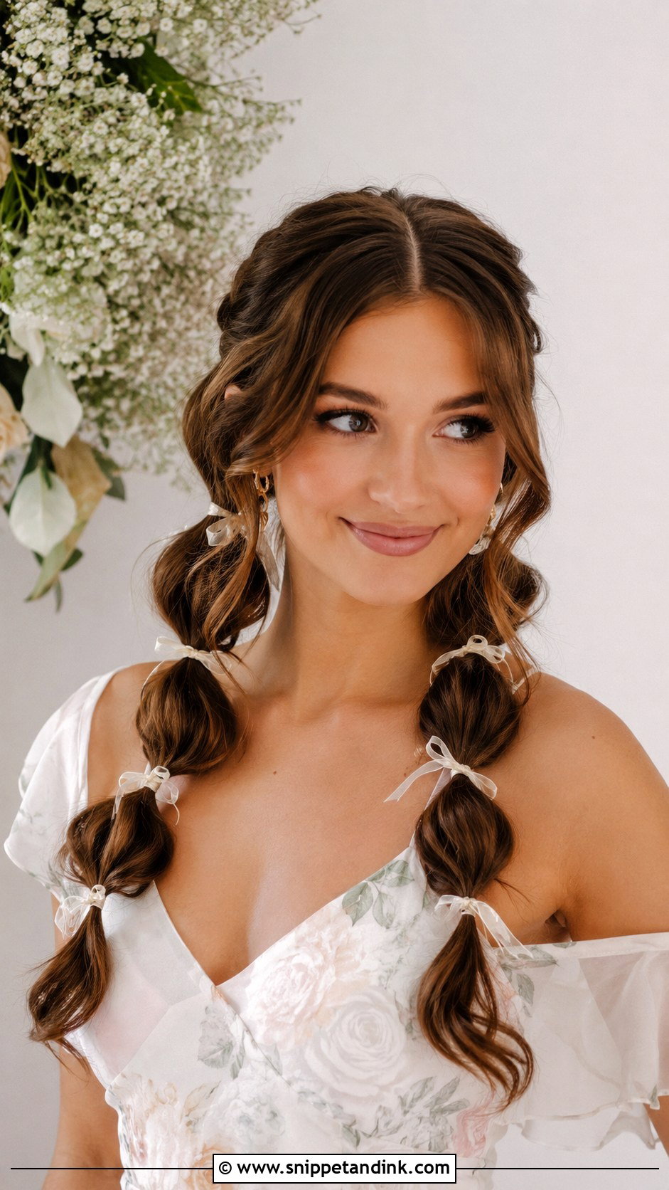 Double Bubble Braid Wedding Hair - Snippet and Ink - 20 Bubble Braid Wedding Hair Ideas
