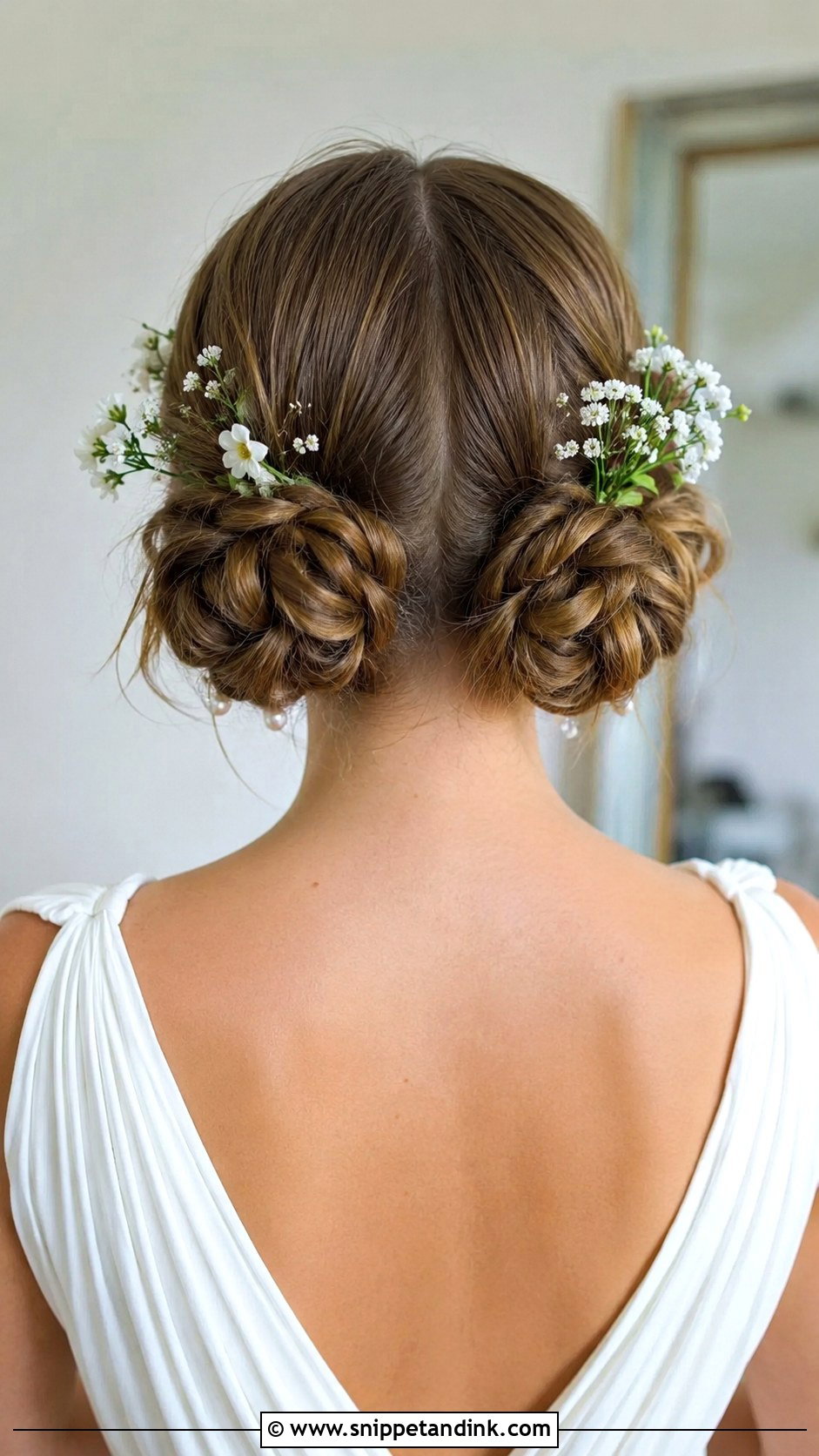 Double Bun Bridal Hairstyle - Snippet and Ink - 25 Bride Bun Hairstyles