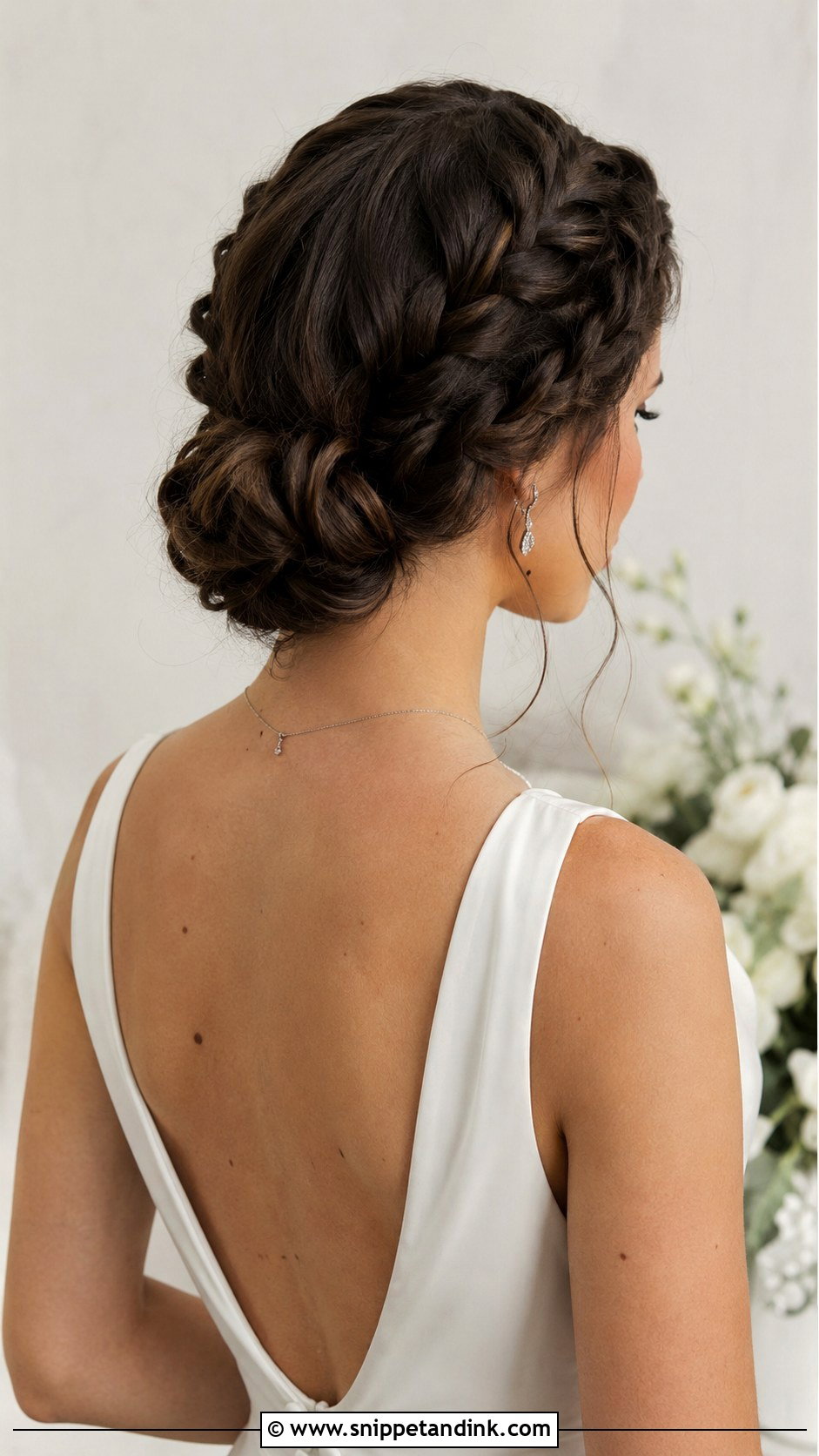 Double Dutch Braid Bridal Updo - Snippet and Ink - 20 How to Duch Bride Hair Ideas