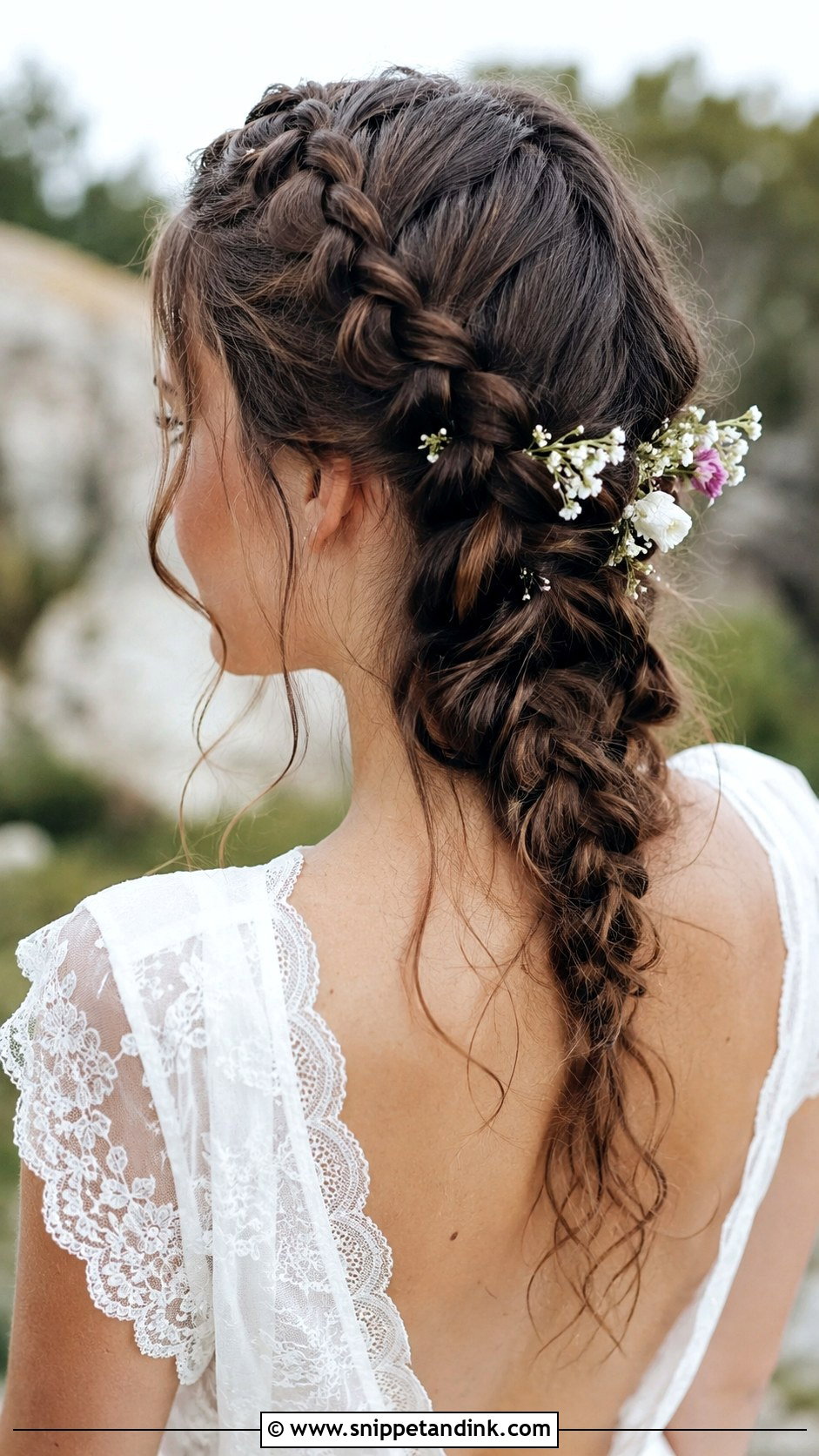 Double Dutch Braid Style - Snippet and Ink - 20 Bridal Braid Hairstyle Ideas