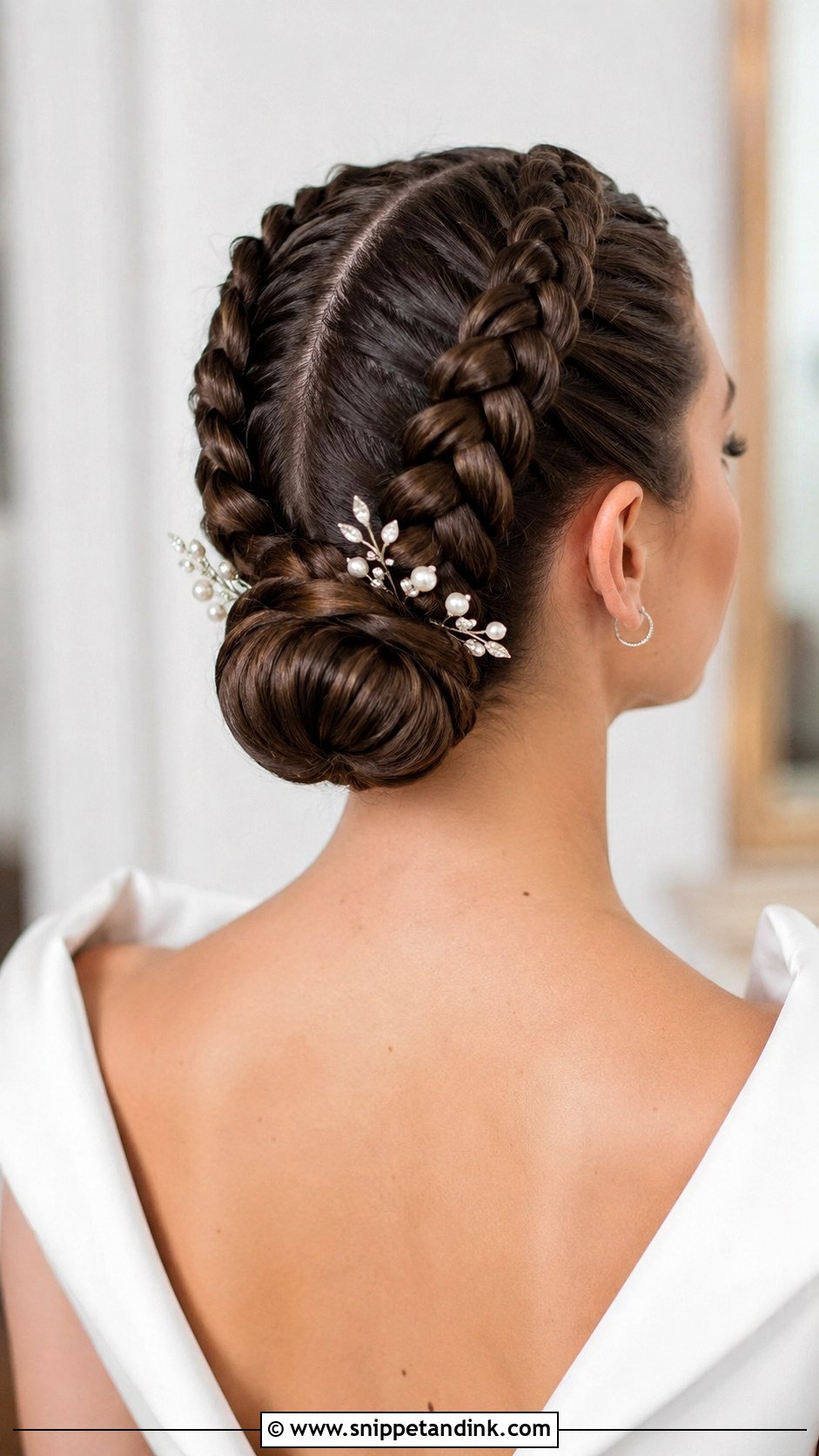 Double Dutch Braid Updo - Snippet and Ink - 25 Braided Hairstyles for Bride