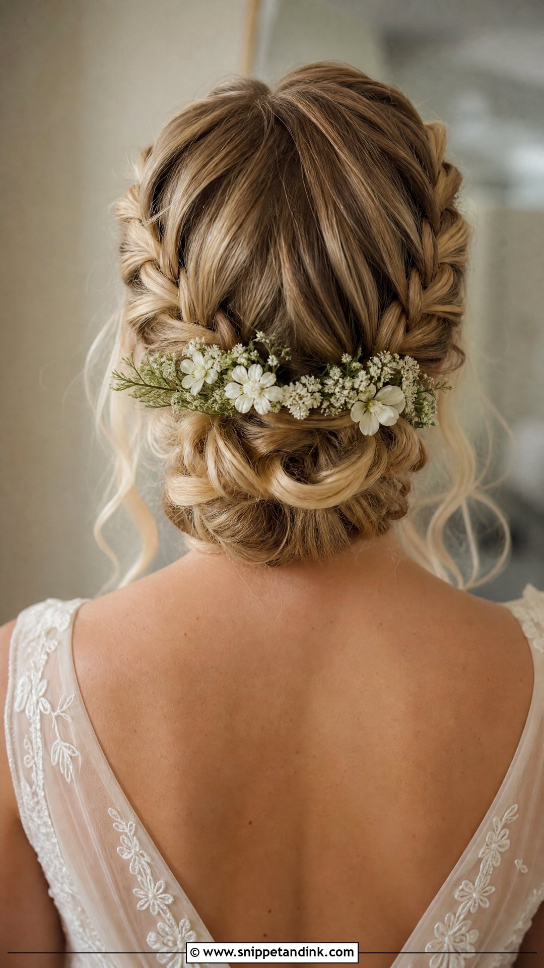 Double Dutch Braid Wedding Style - Snippet and Ink - 20 Wedding Hair Braids