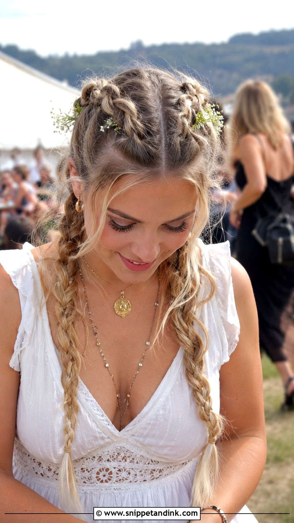 Double Dutch Braid for Wedding - Snippet and Ink - 25 Braided Hairstyles for Wedding