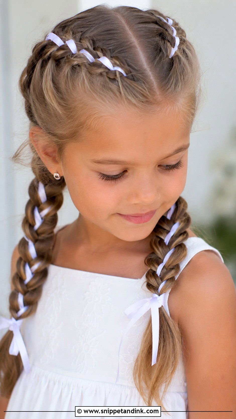 Double Dutch Braids - Snippet and Ink - 25 Hairstyle for Girls Wedding Ideas