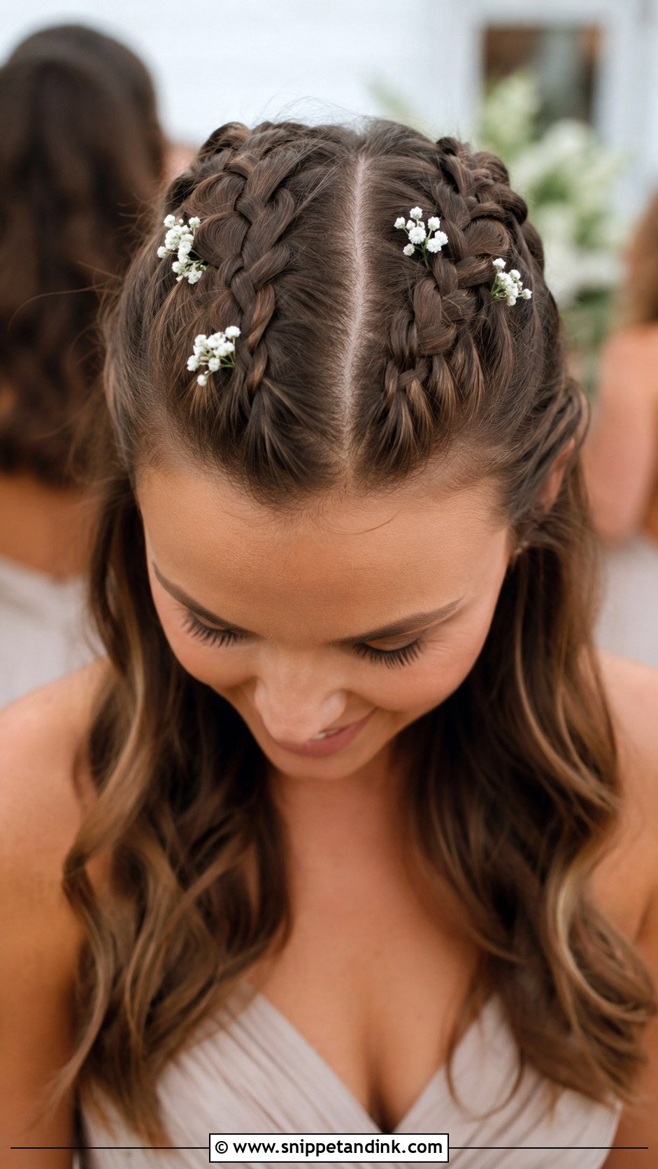 Double Dutch Braids - Snippet and Ink - 30 Bridemaids Hairstyles