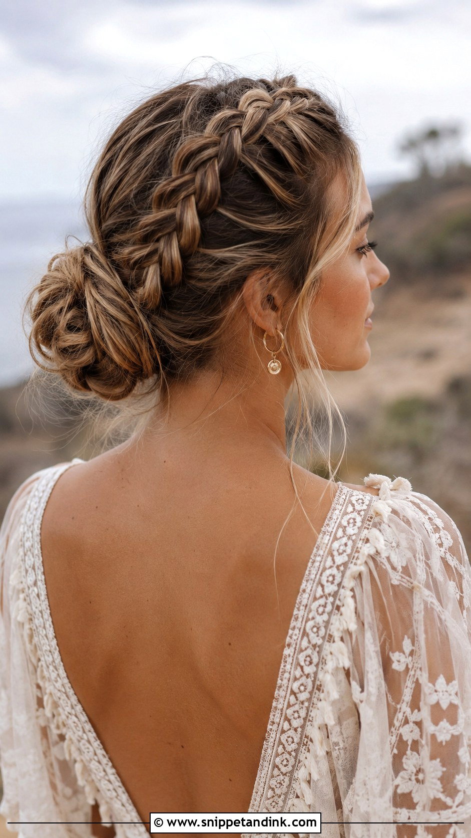Double Dutch Braids Into Bun - Snippet and Ink - 25 Long Hairstyles for Wedding Guest