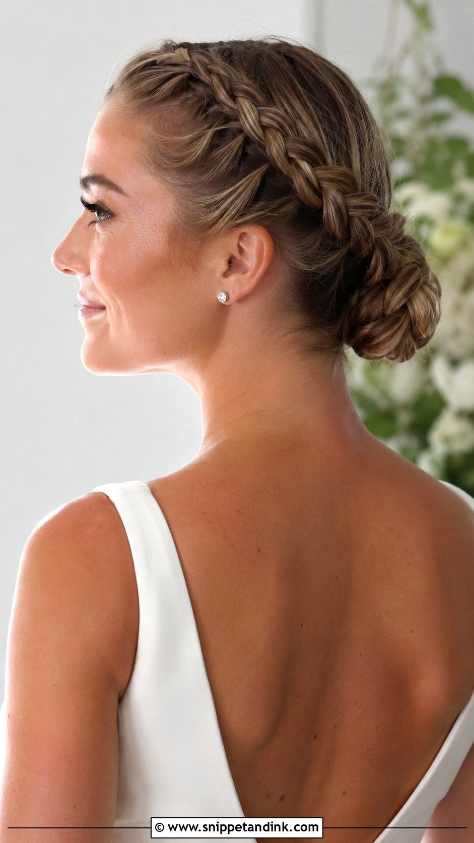 Double Dutch Braids Into Bun - Snippet and Ink - 25 Wedding Hair Braid Ideas