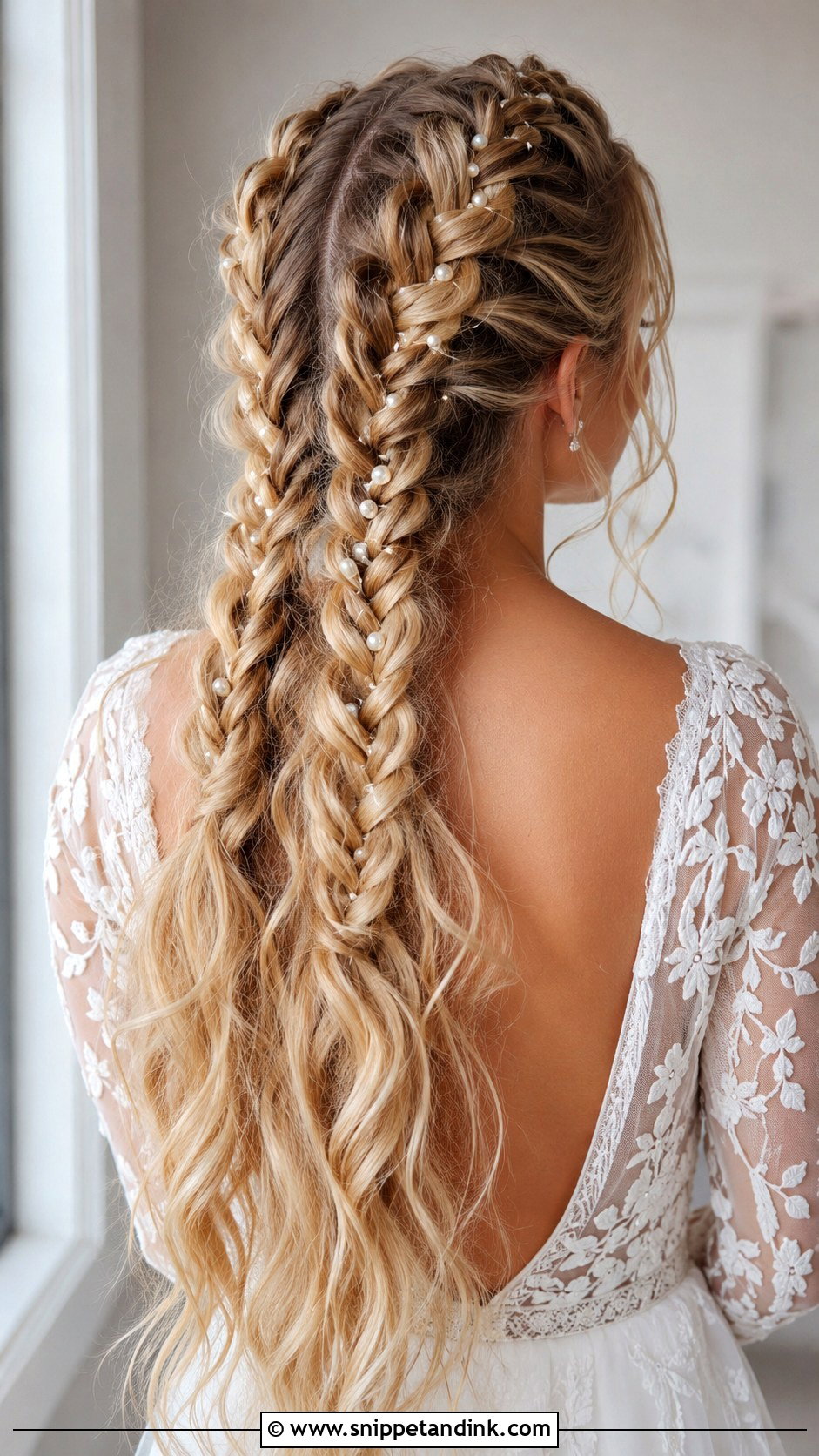 Double Dutch Braids for Long Hair - Snippet and Ink - 25 Bridal Braids for Long Hair