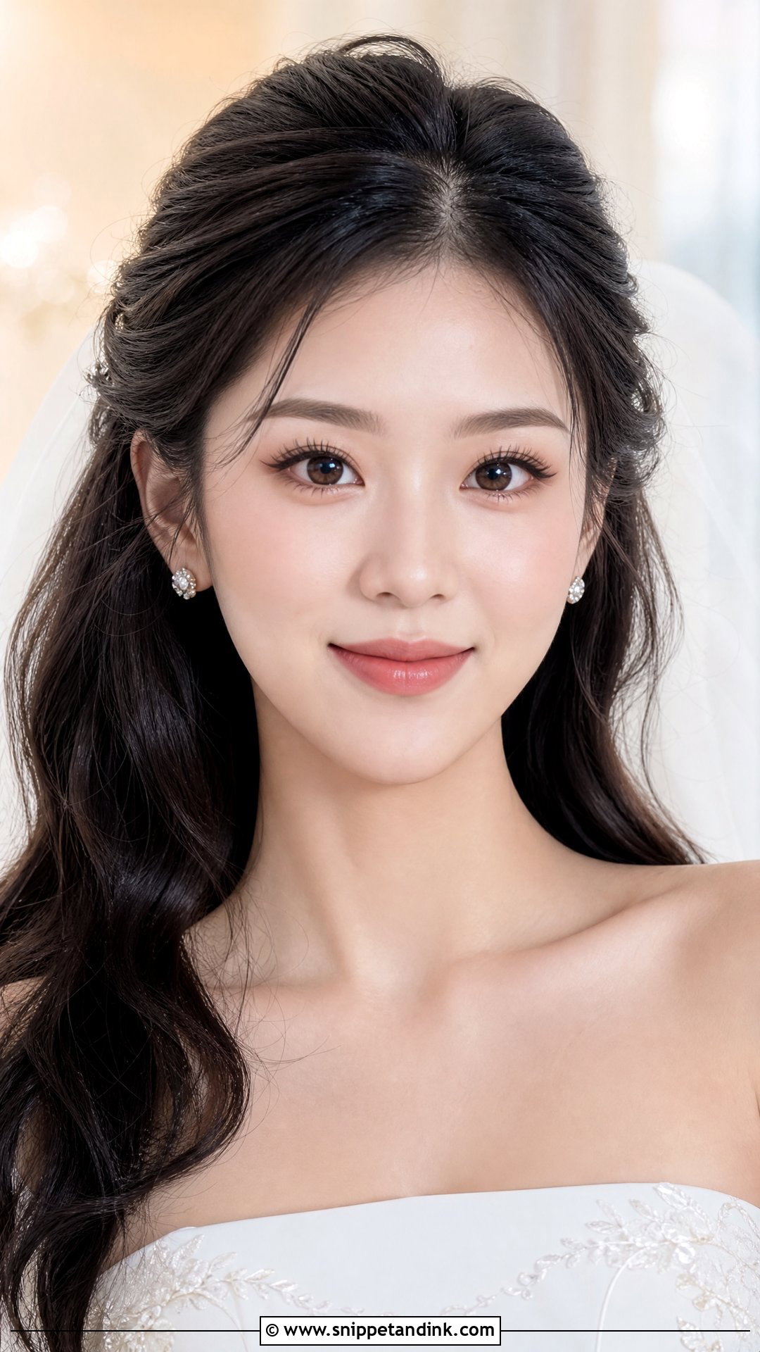Double Eyelid Chinese Bridal Makeup - Snippet and Ink - 20 Chinese Asian Bridal Makeup Ideas