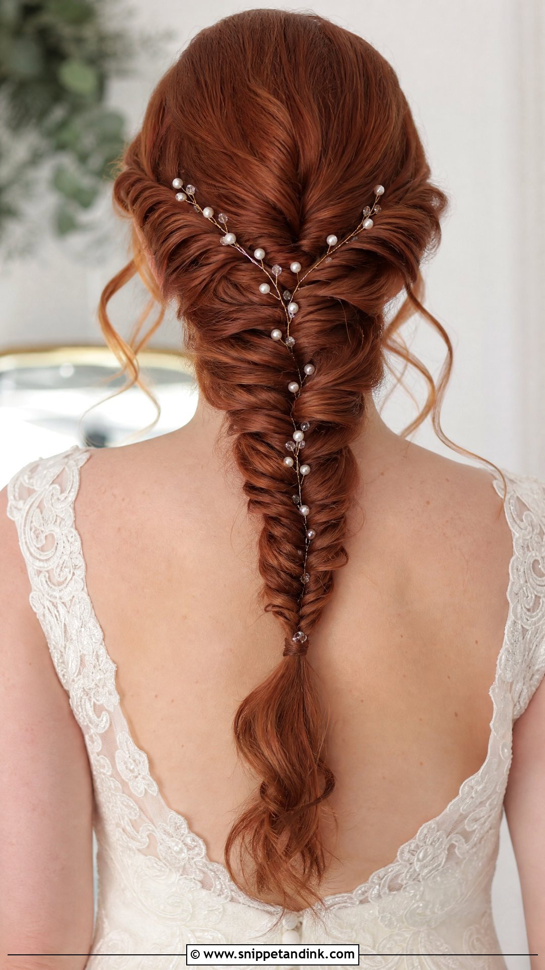 Double Fishtail Braid Bridal Hair - Snippet and Ink - 15 Fishtail Bridal Hair Ideas