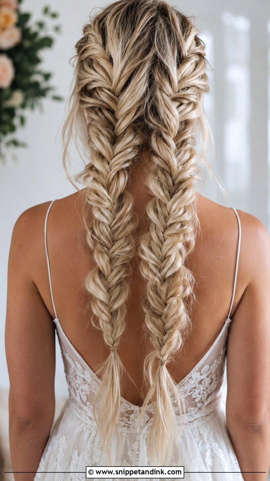 Double Fishtail Braid - Snippet and Ink - 20 Fishtail Braid Hairstyles Indian Wedding