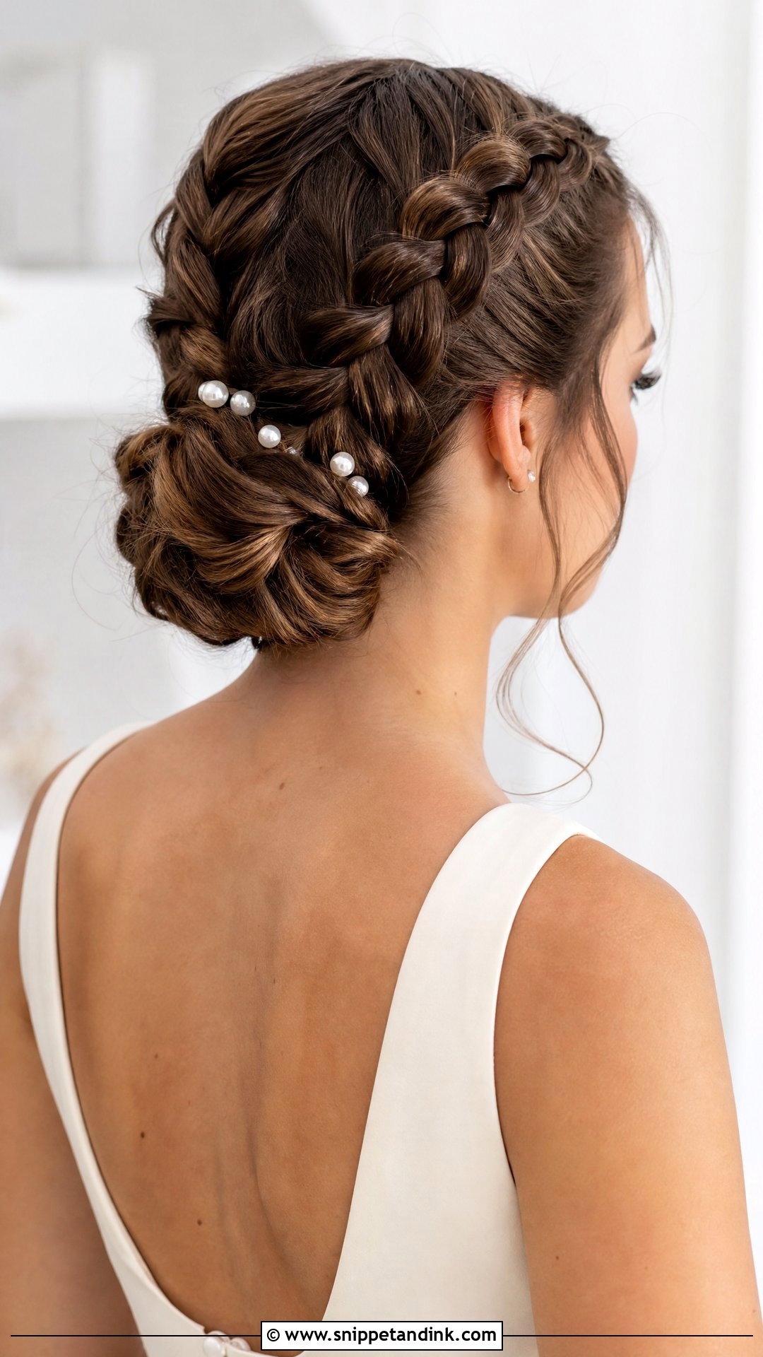 Double French Braid Bridal Hair - Snippet and Ink - 15 French Braid Bridal Hair Ideas