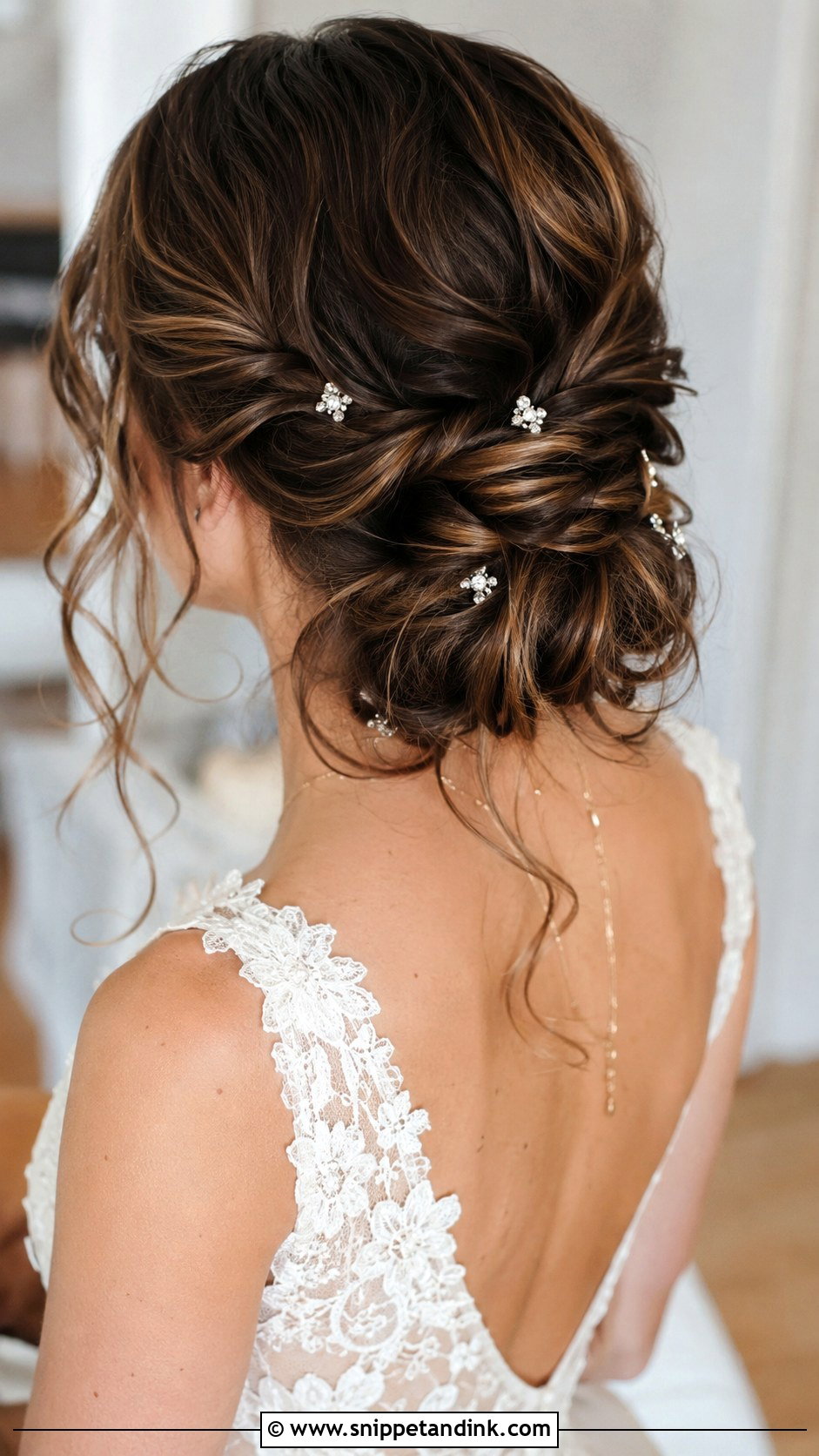 Double Twist Updo - Snippet and Ink - 20 Hairstyles for Weddings Short Hair