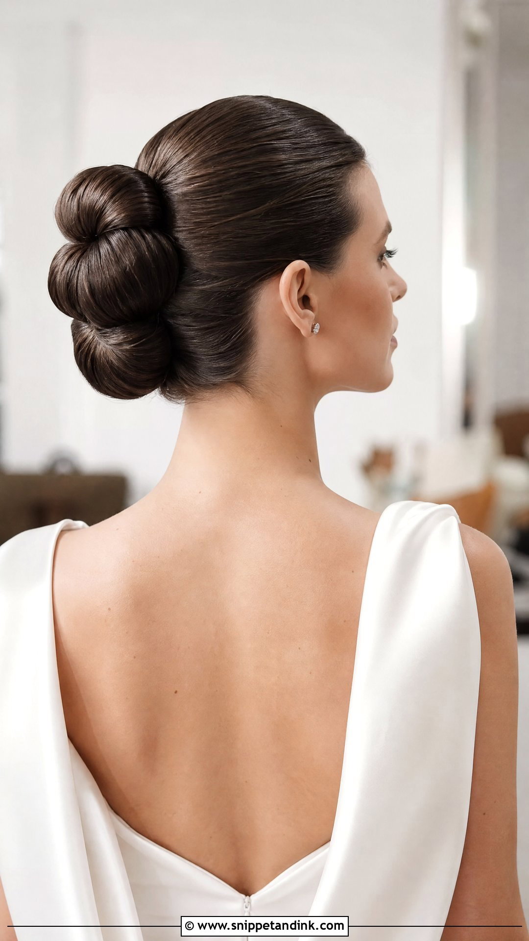 Double Wedding Bun For Long Hair - Snippet and Ink - 20 Wedding Buns for Long Hair