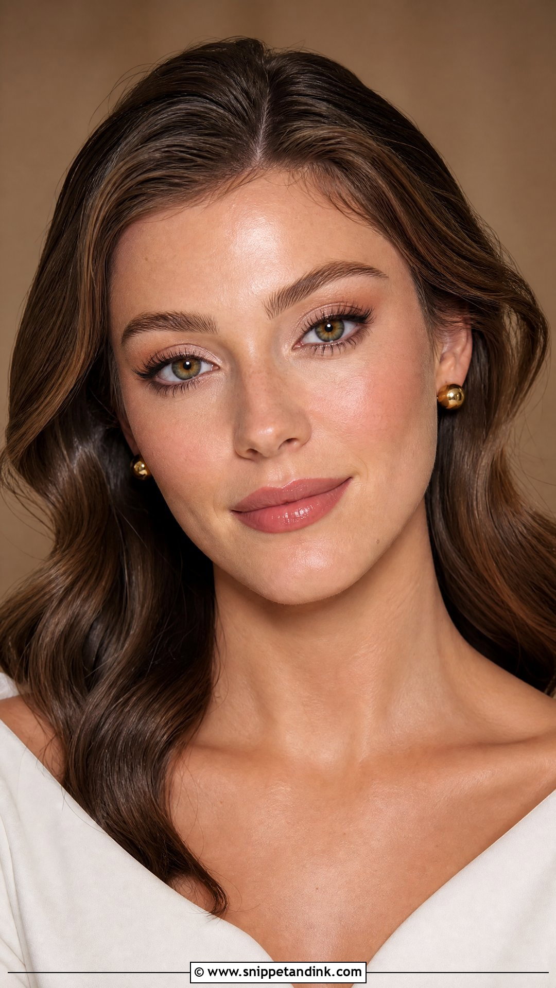Douyin Bridal Makeup With Latte Brown Tones - Snippet and Ink - 20 Douyin Wedding Makeup Ideas