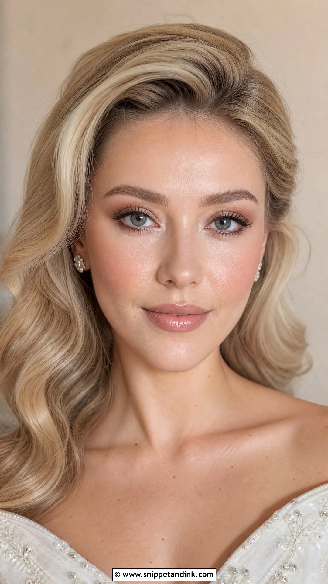 Douyin Wedding Makeup With Nude Pink Lip - Snippet and Ink - 20 Douyin Wedding Makeup Ideas