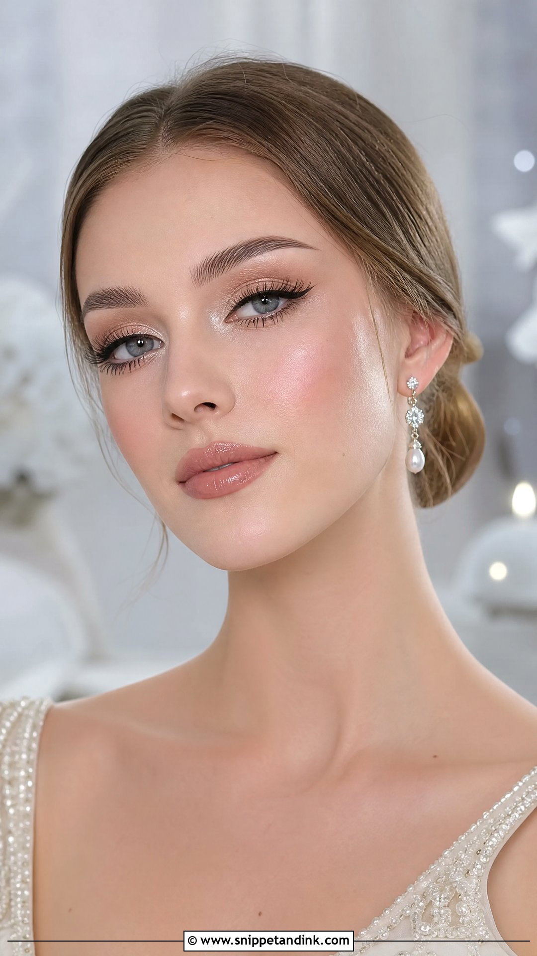 Douyin Wedding Makeup With Silver Inner Corner - Snippet and Ink - 20 Douyin Wedding Makeup Ideas