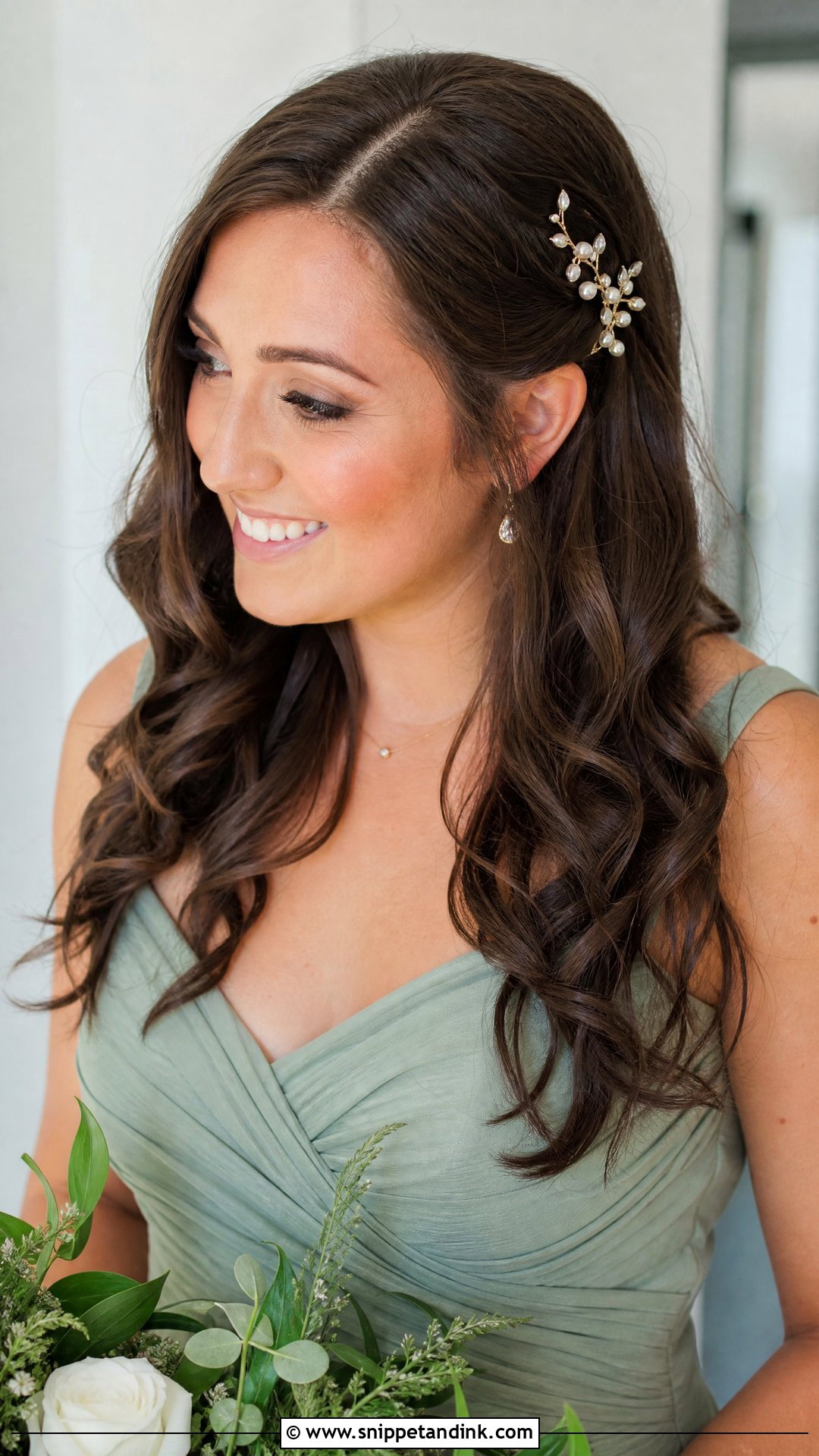 Down Curly Wedding Hair For Bridesmaids - Snippet and Ink - 15 Down Curly Hairstyles for Wedding