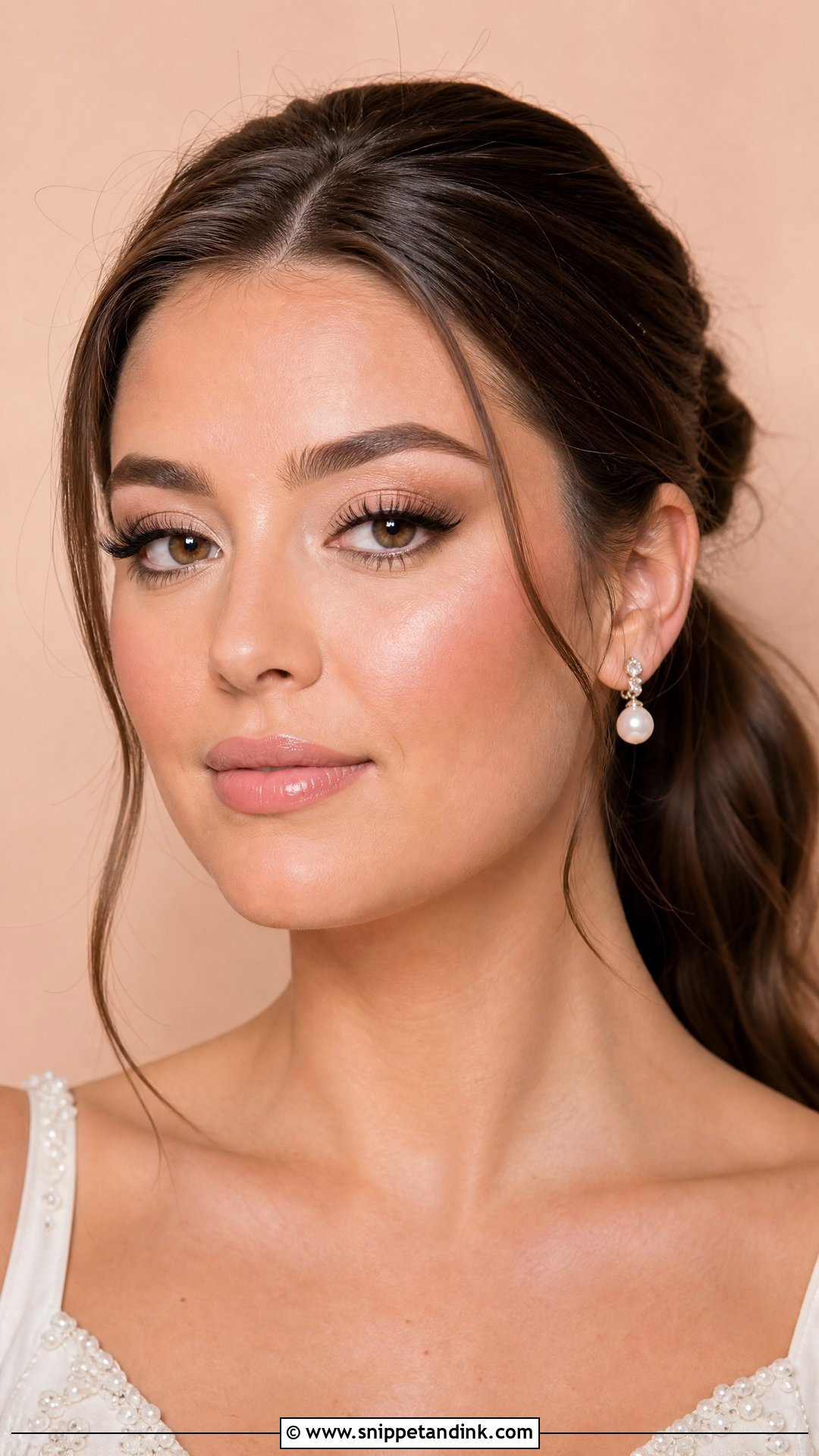 Dramatic Lash Wedding Makeup - Snippet and Ink - 25 Dramatic Wedding Makeup Ideas