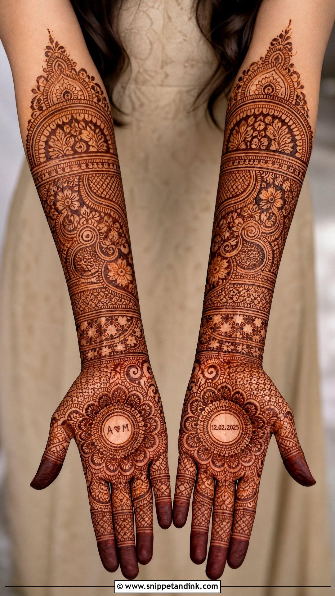 Dubai Bridal Full Hand Mehndi Design - Snippet and Ink - 20 Dubai Full Hand Mehndi Designs