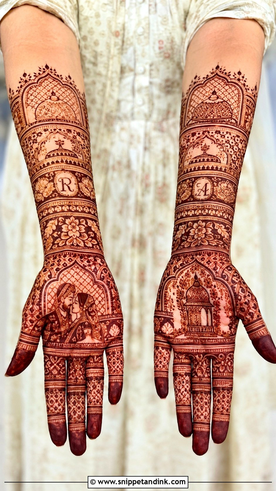 Dubai Bridal Mehndi Design - Snippet and Ink - 35 Dubai Mehndi Designs