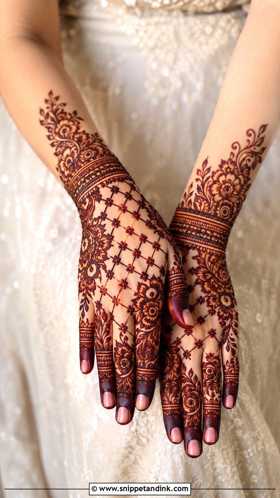 Dubai Jaali Mehndi Design - Snippet and Ink - 35 Dubai Mehndi Designs