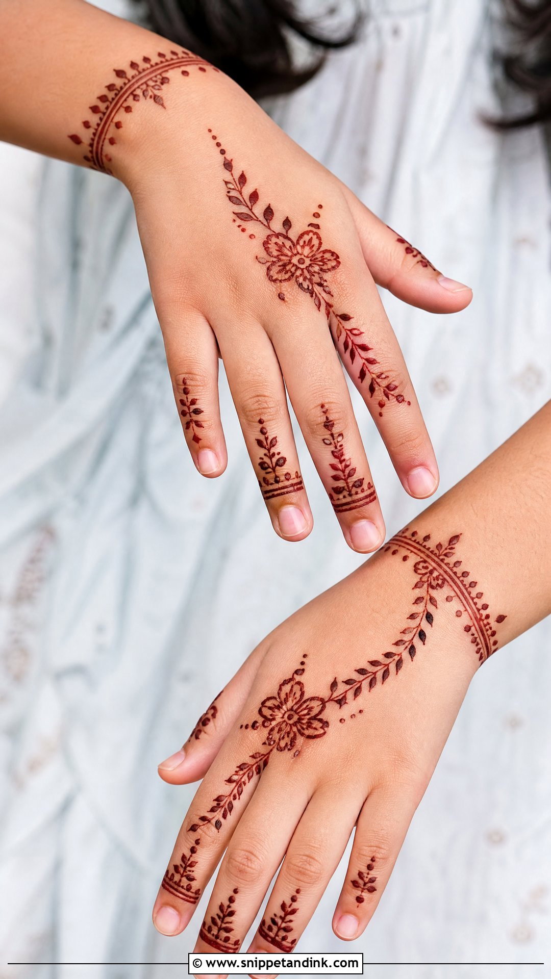 Dubai Khafif Kids Mehndi Design - Snippet and Ink - 30 Dubai Khafif Mehndi Designs