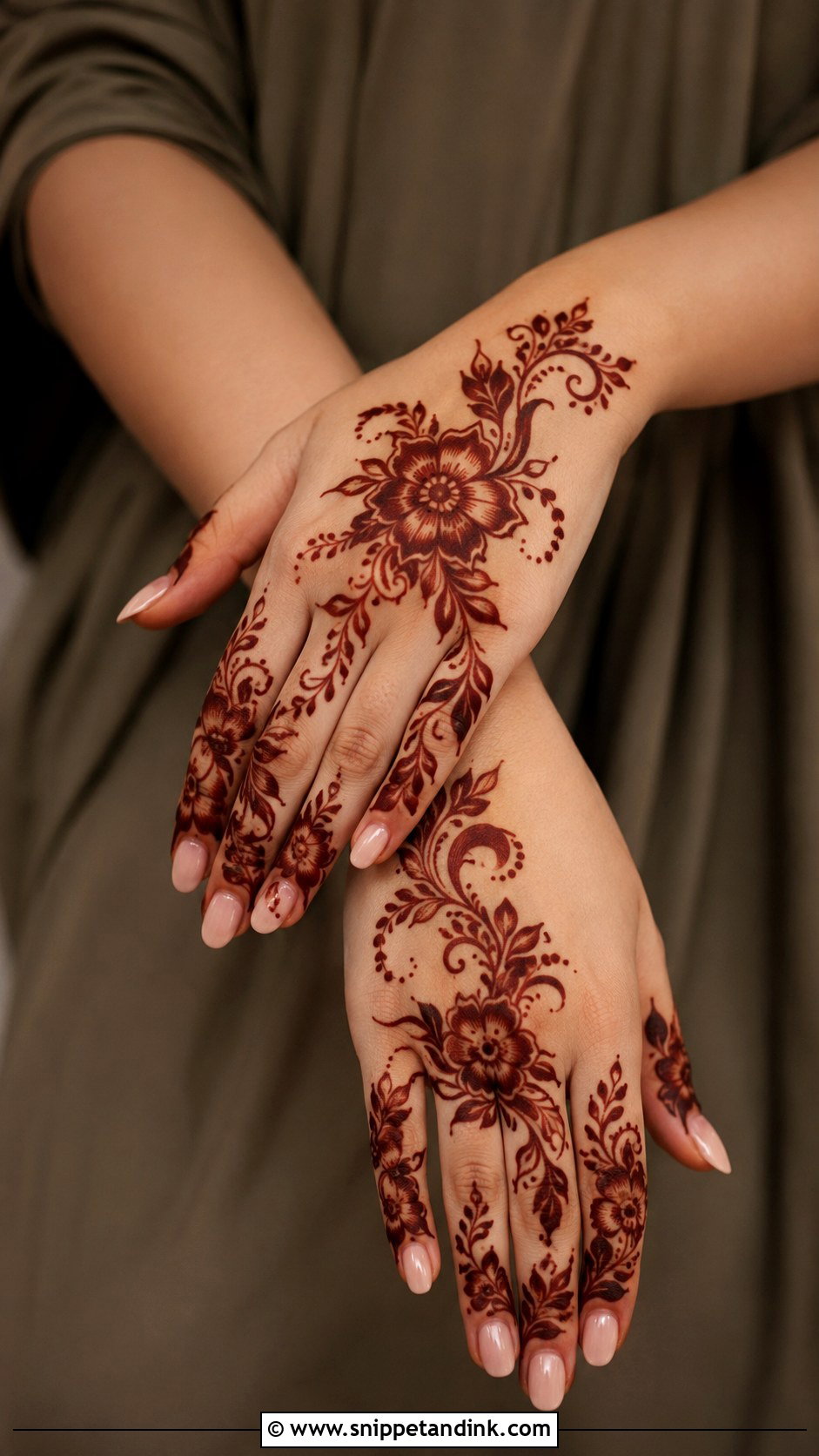 Dubai Khaleeji Mehndi Design - Snippet and Ink - 35 Dubai Mehndi Designs
