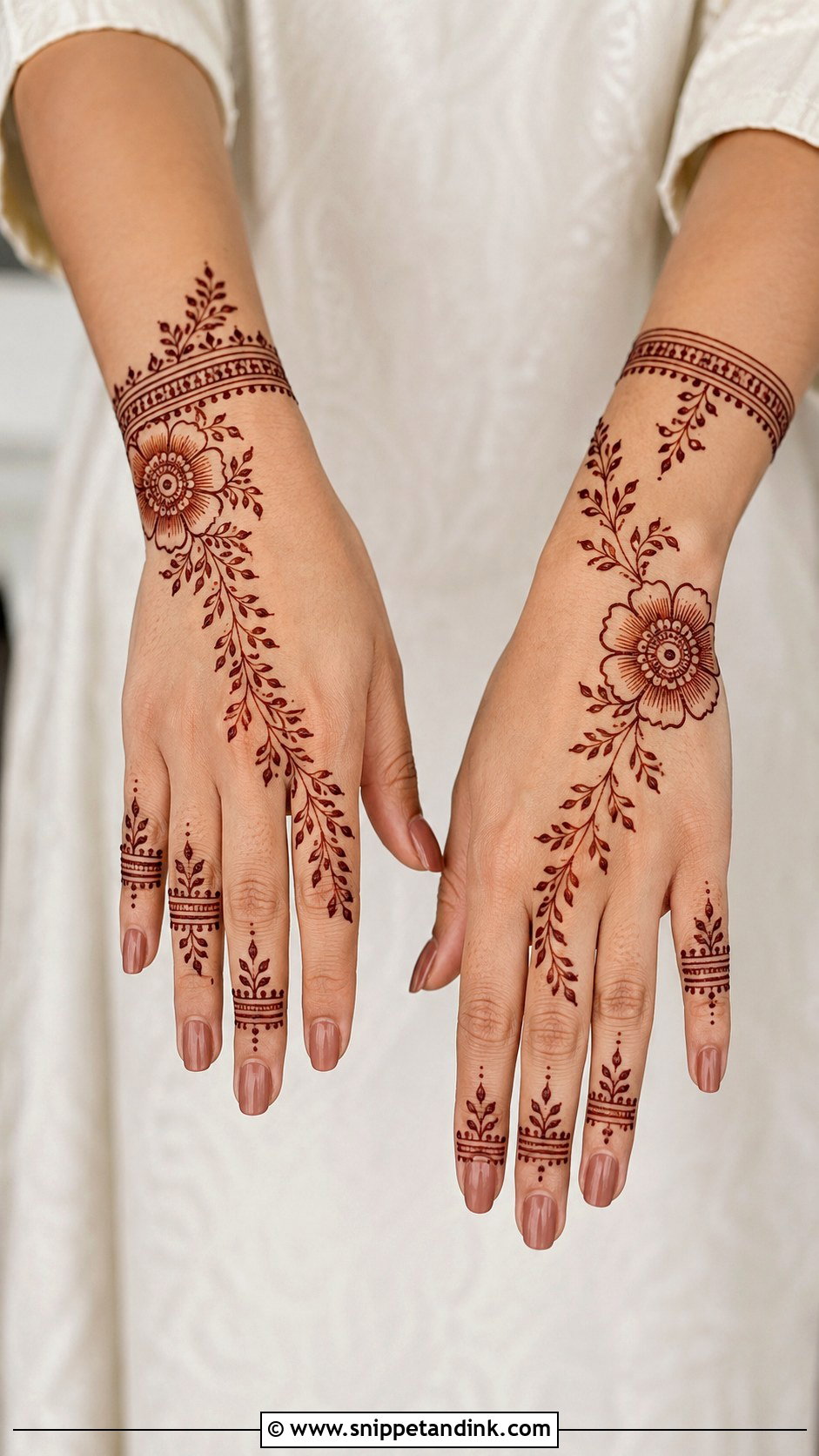 Dubai Modern Mehndi Design - Snippet and Ink - 35 Dubai Mehndi Designs