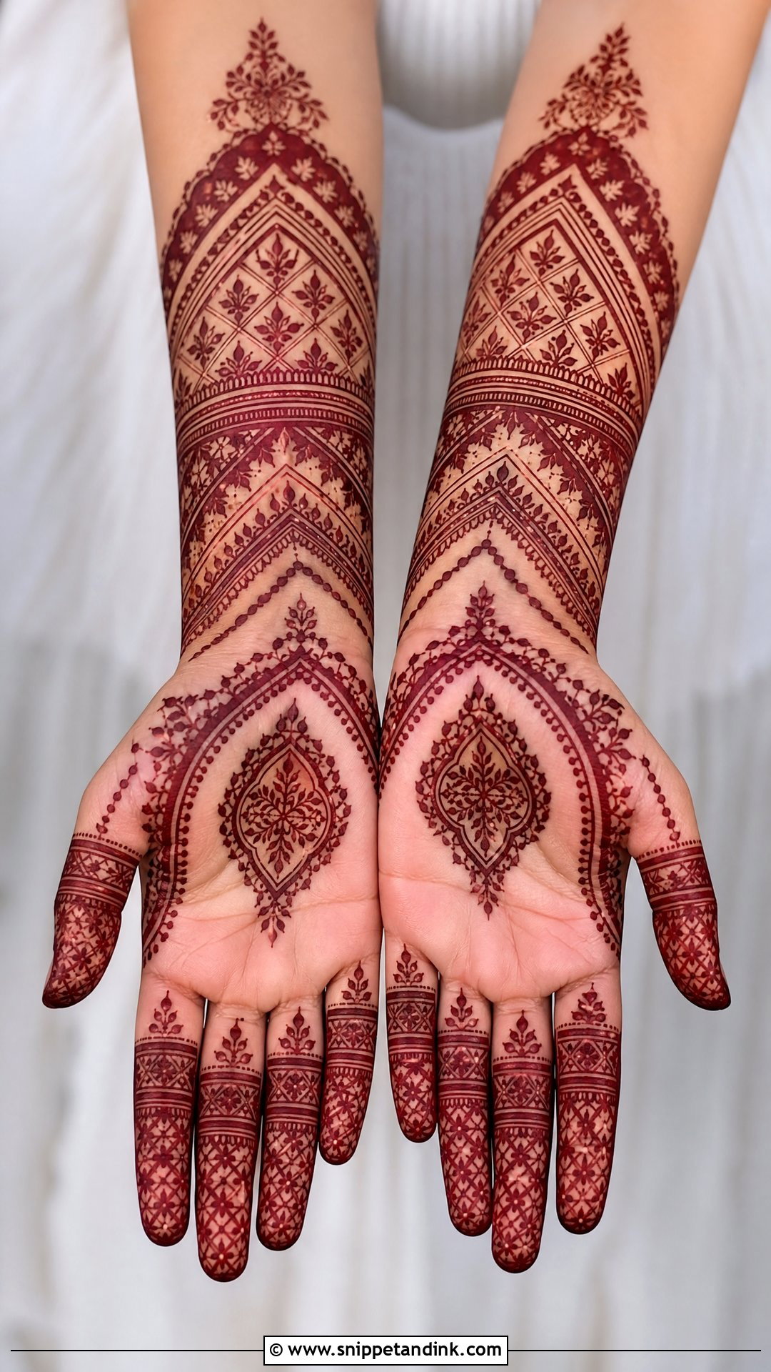 Dubai Moroccan Full Hand Mehndi Design - Snippet and Ink - 20 Dubai Full Hand Mehndi Designs