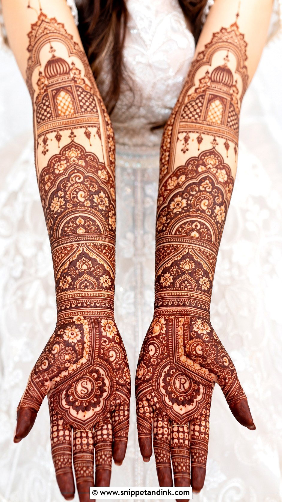 Dubai Royal Bridal Mehndi Design - Snippet and Ink - 35 Dubai Mehndi Designs