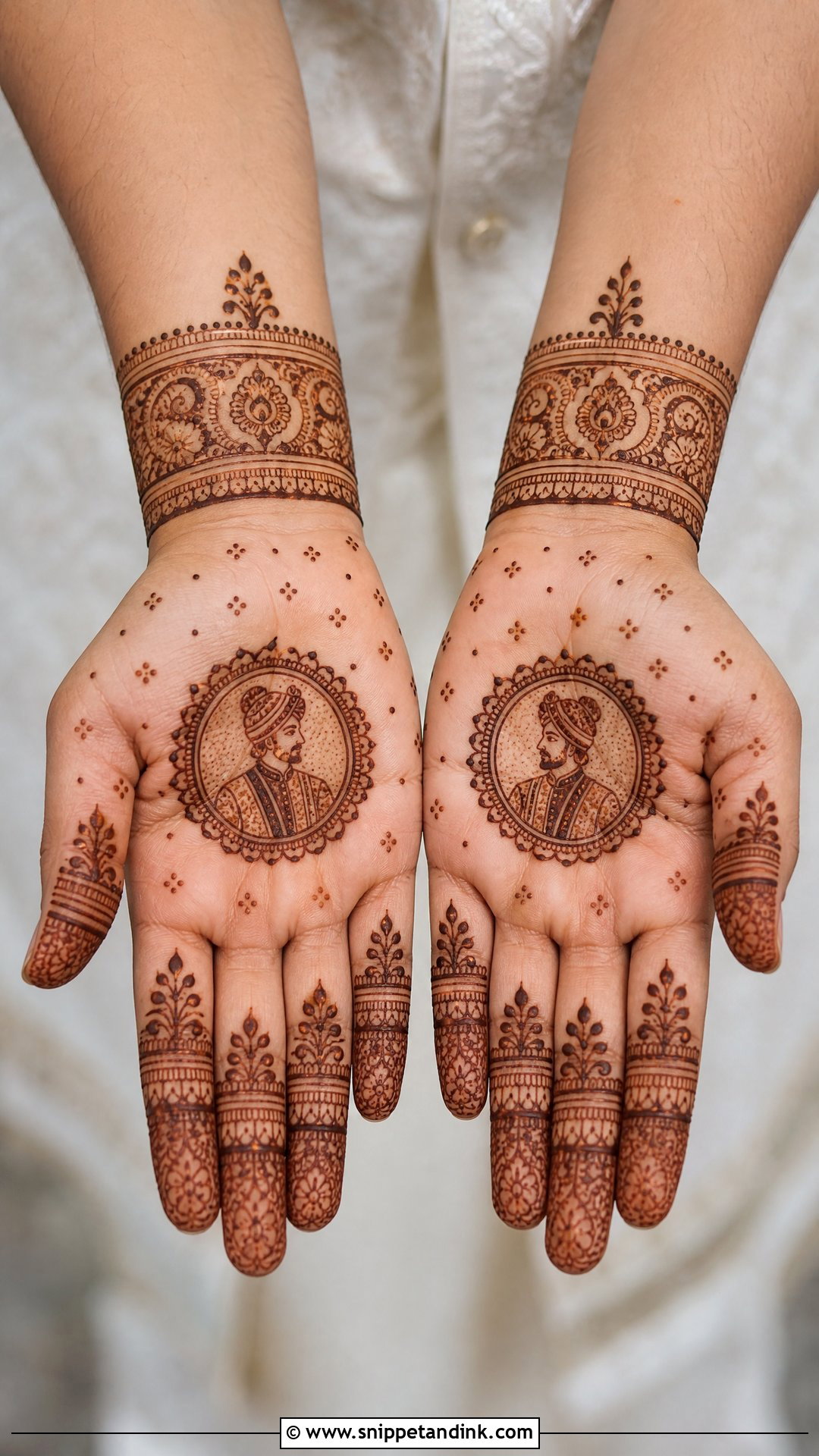 Dulha Mehndi Design Simple - Snippet and Ink - 20 Groom Simple Mehndi Design Ideas