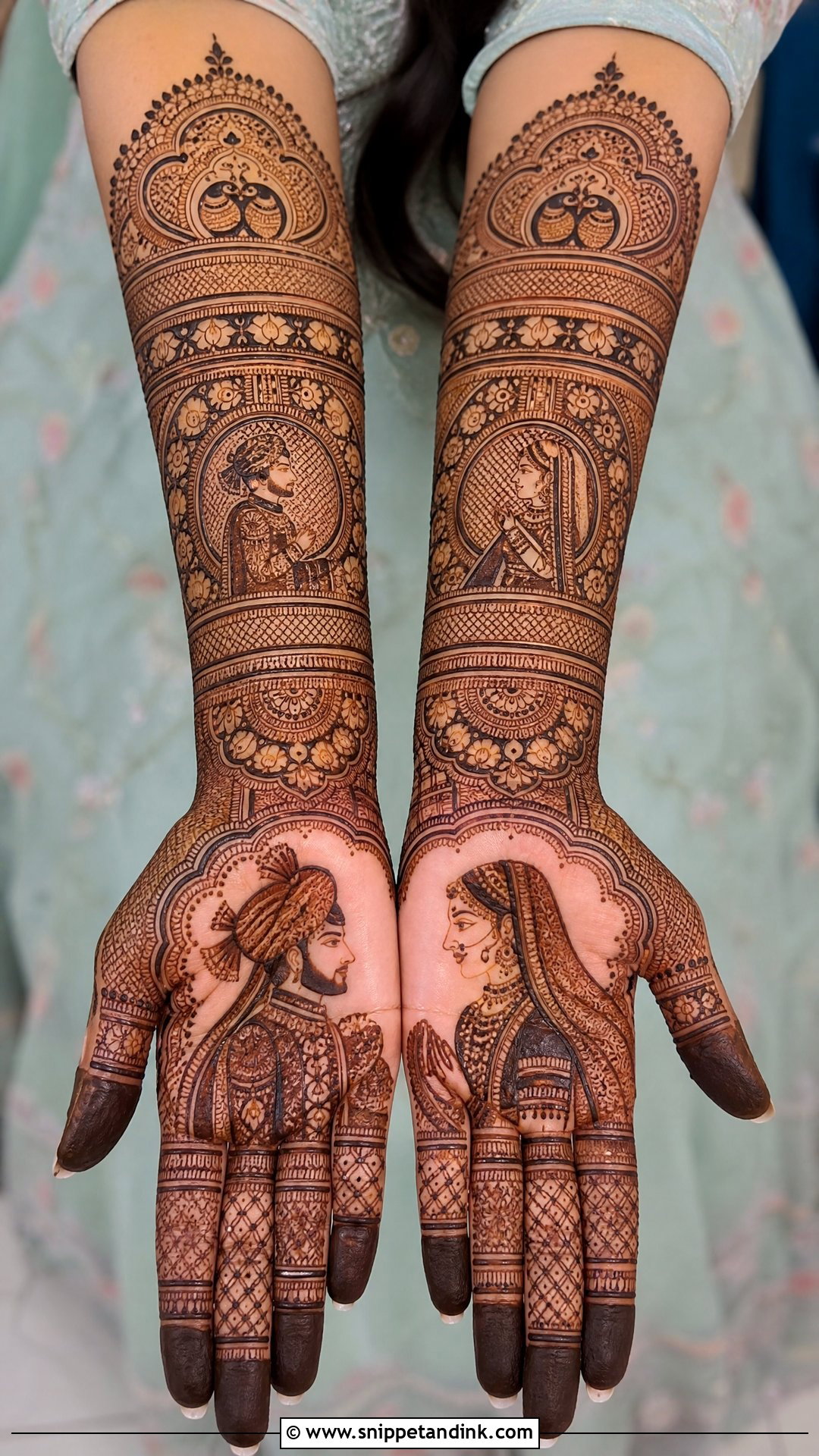 Dulhan Bridal Mehndi Design - Snippet and Ink - 30 Bridal Wedding Mehndi Designs
