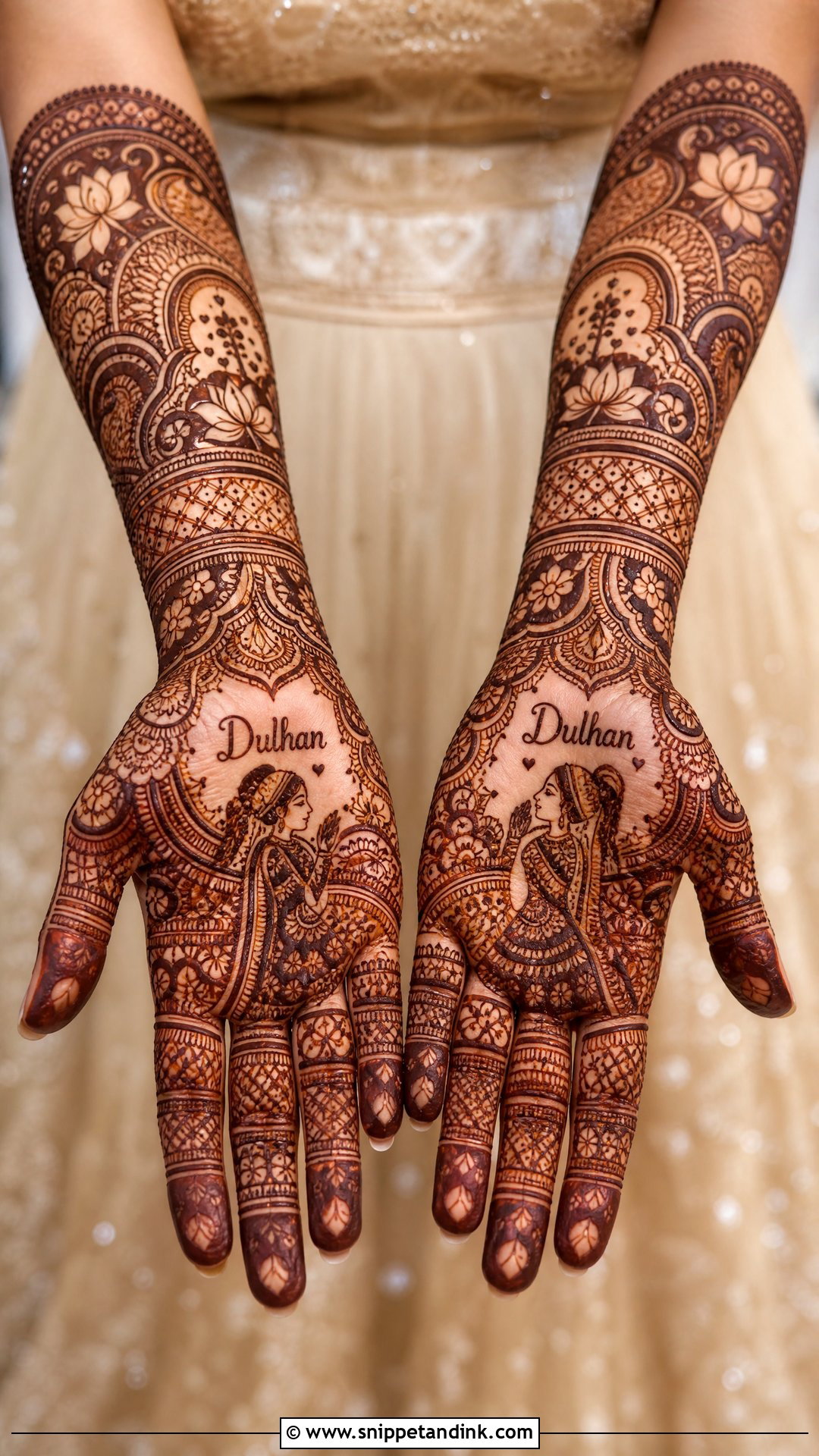 Dulhan Bridal Mehndi Design - Snippet and Ink - 30 Unique Bridal Mehndi Designs Indian Weddings