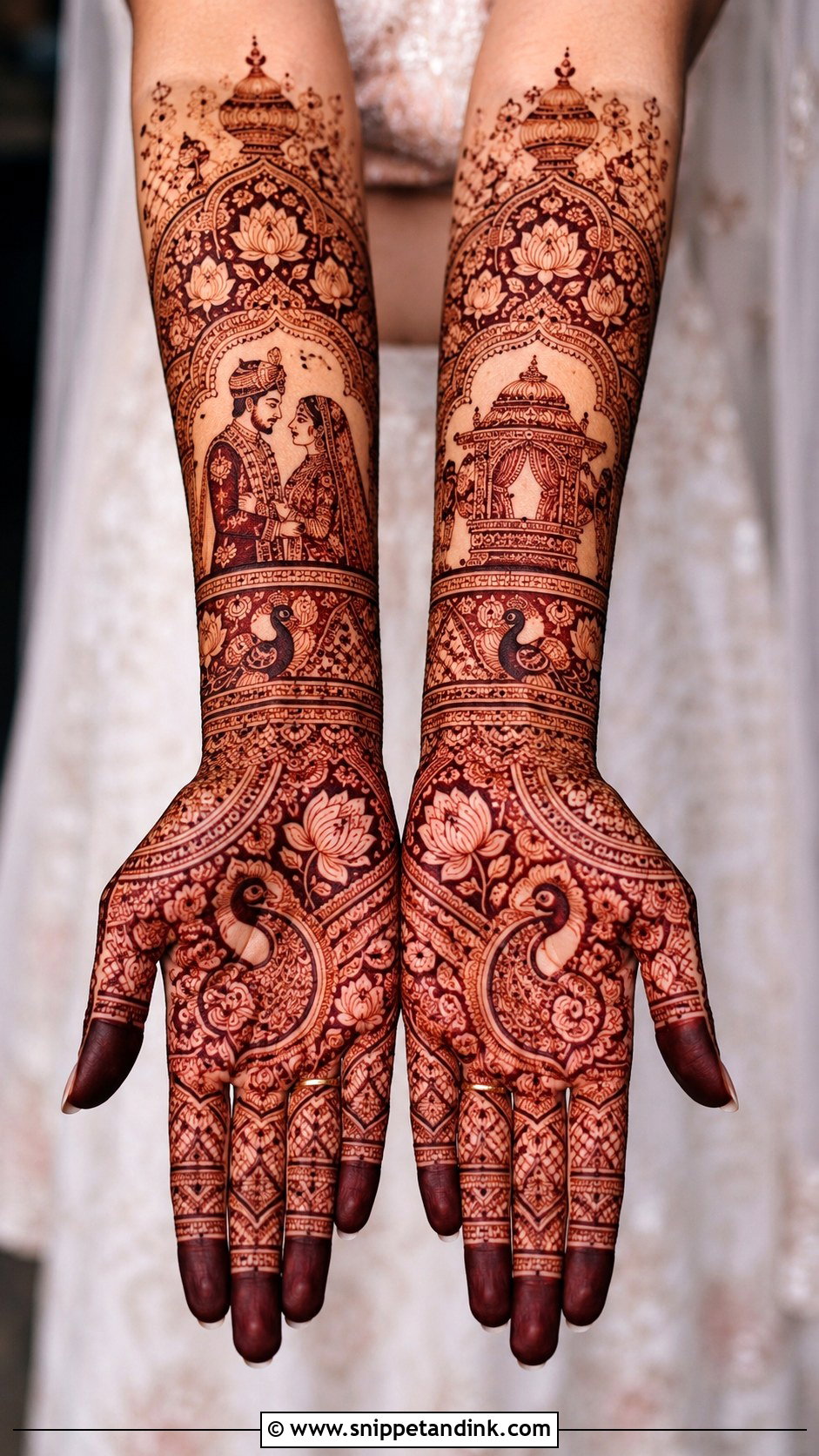 Dulhan Bridal Mehndi Design - Snippet and Ink - 35 Latest Bridal Mehndi Designs Weddings