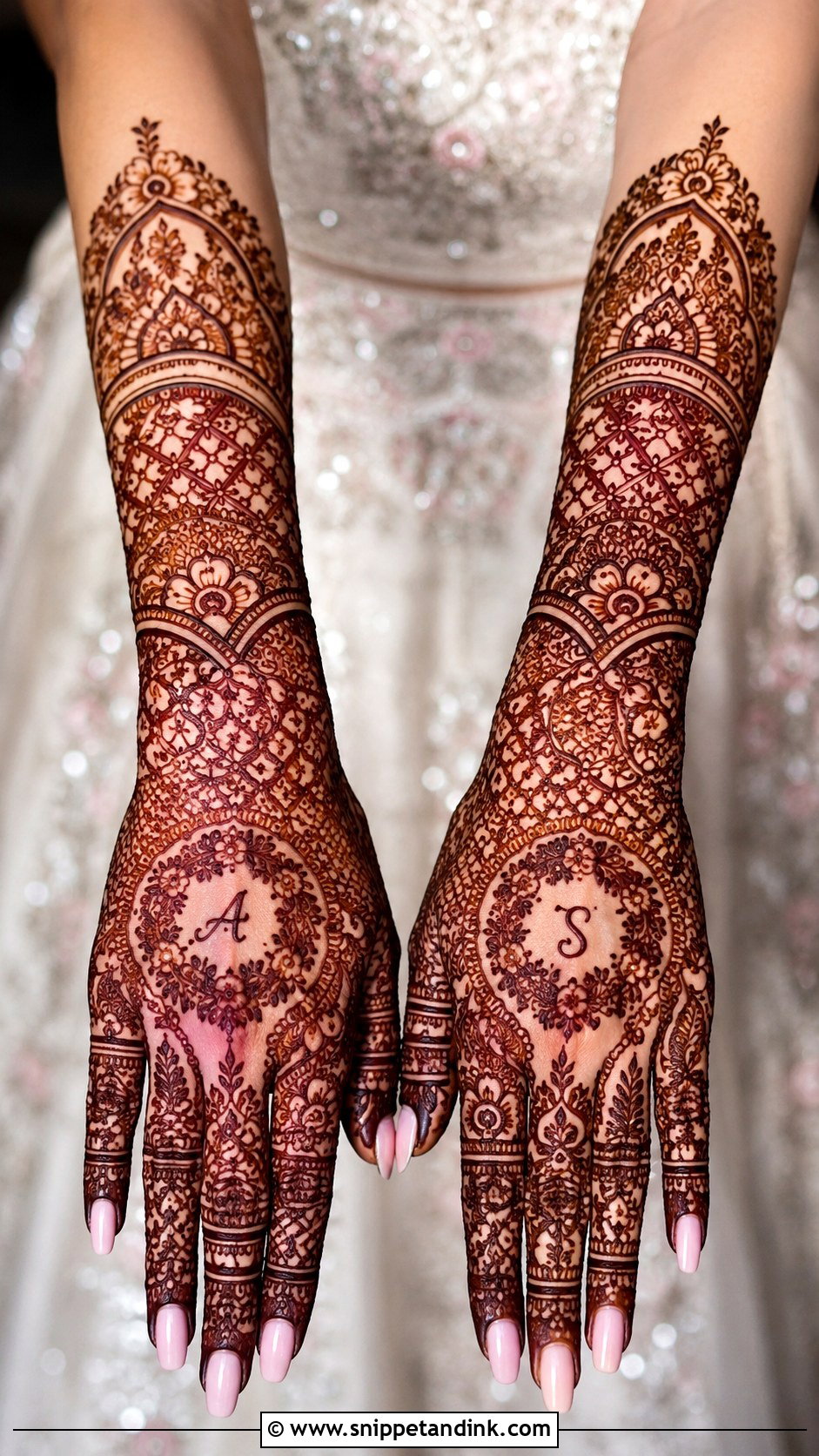 Dulhan Mehndi Back Hand - Snippet and Ink - 30 Bridal Mehndi Designs Back Hands Brides