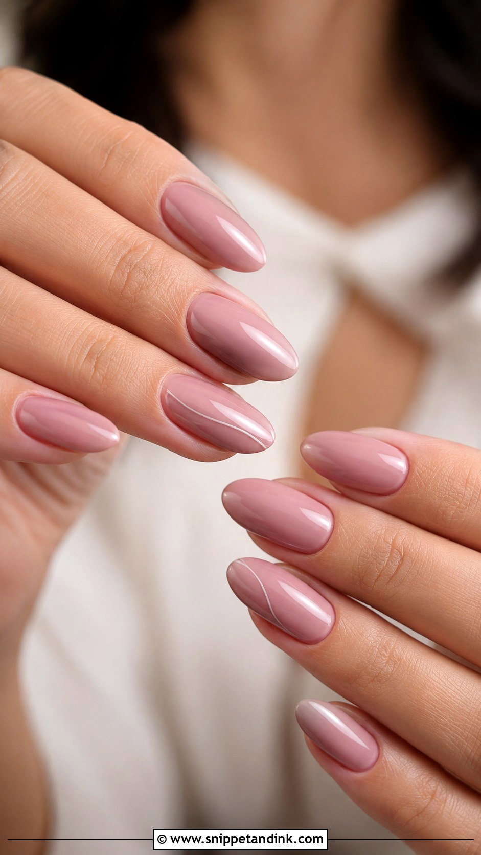 Dusty Pink Bridal Nails - Snippet and Ink - 20 Pink Bridal Nails Brides