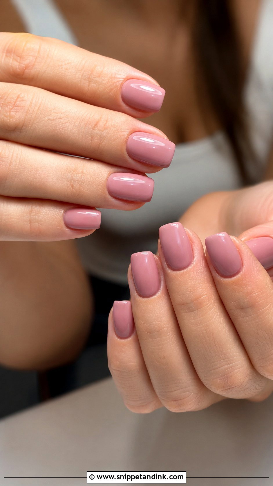 Dusty Pink Nail Extensions - Snippet and Ink - 20 Pink Nail Extension Designs for Wedding