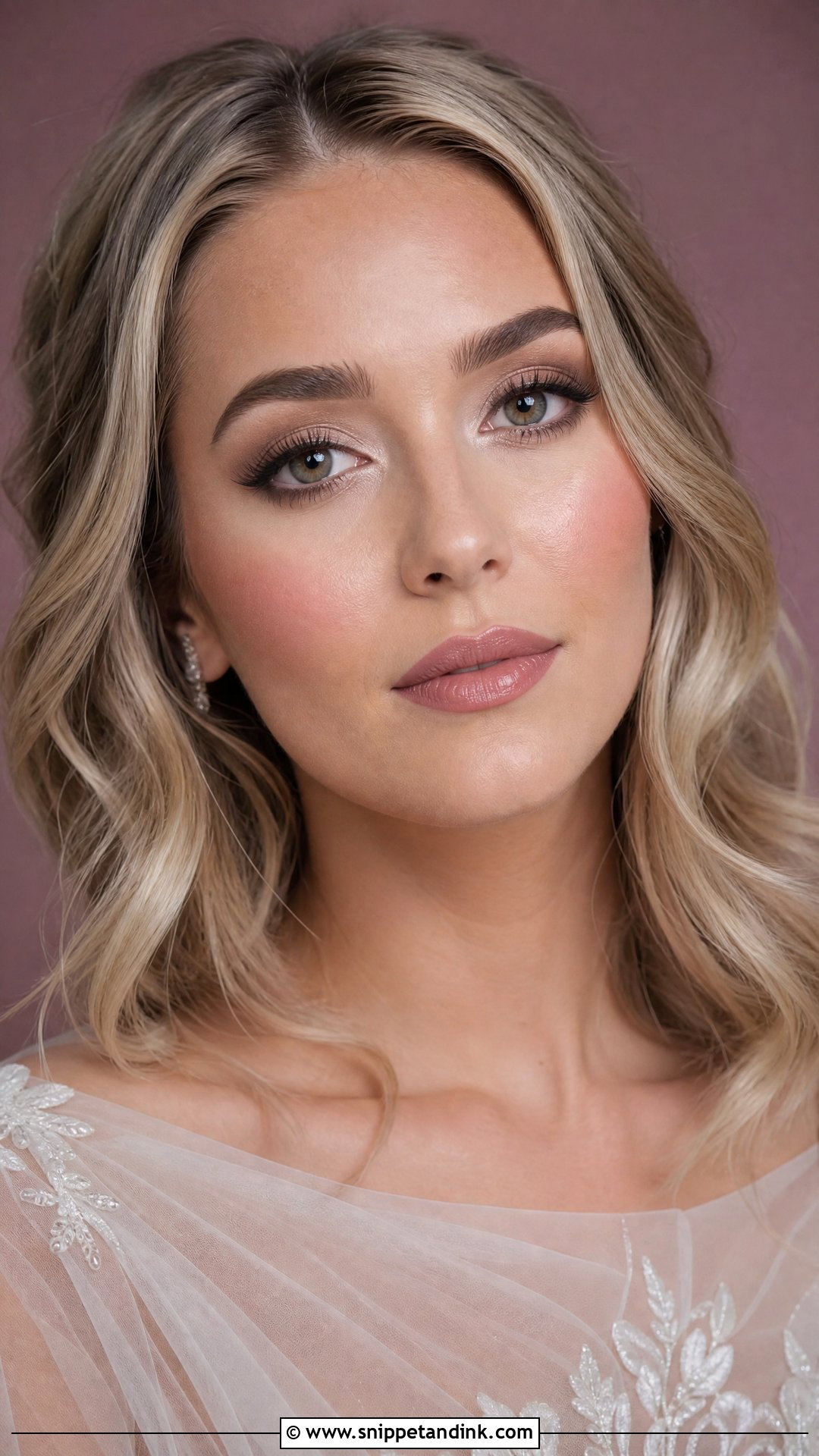 Dusty Pink Wedding Lip Combo - Snippet and Ink - 20 Wedding Lip Combo Ideas