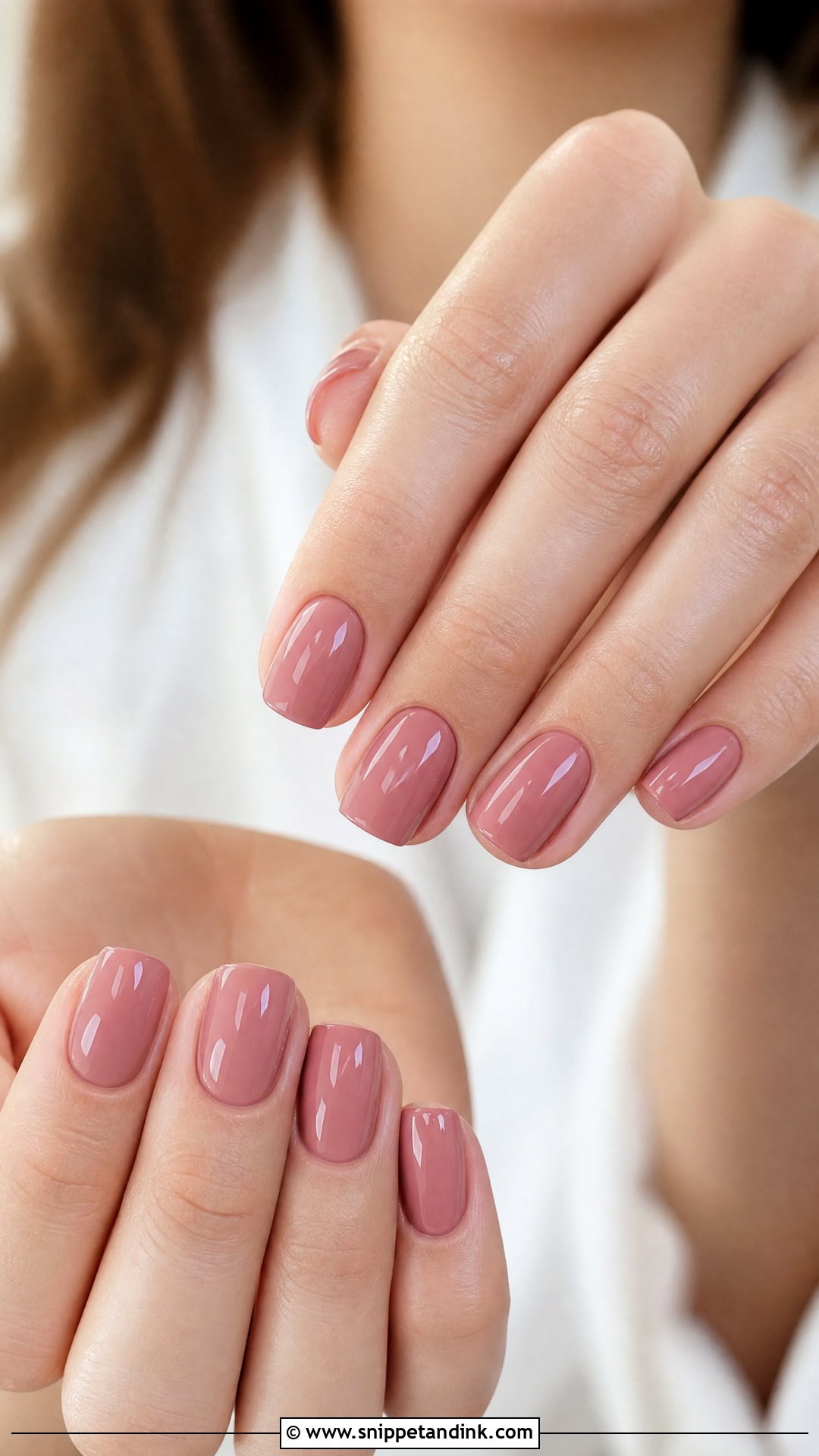Dusty Rose Bridesmaid Nails - Snippet and Ink - 25 Nails for Wedding Bridesmaid
