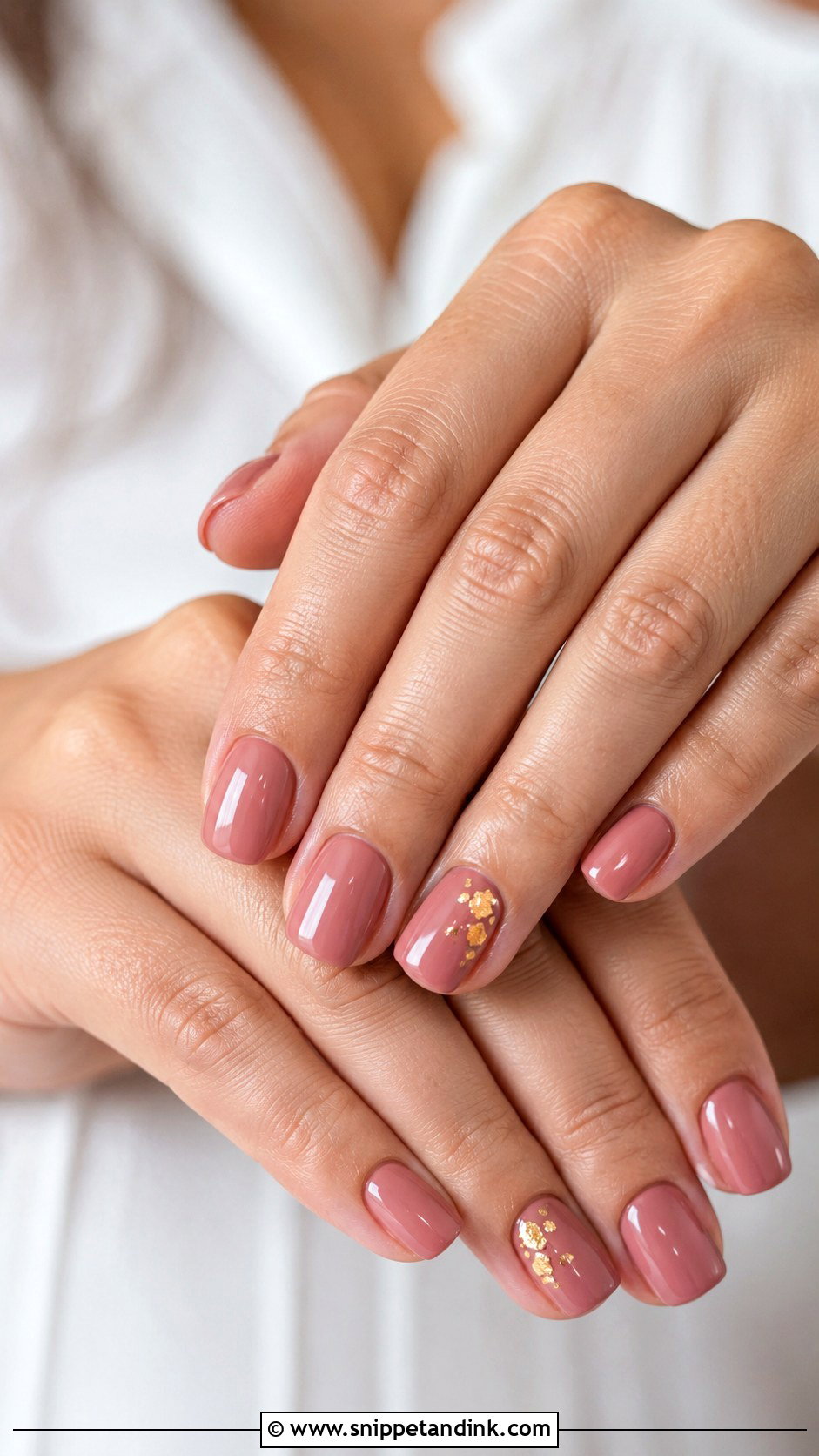 Dusty Rose Wedding Guest Nails - Snippet and Ink - 20 Pink Wedding Guest Nails