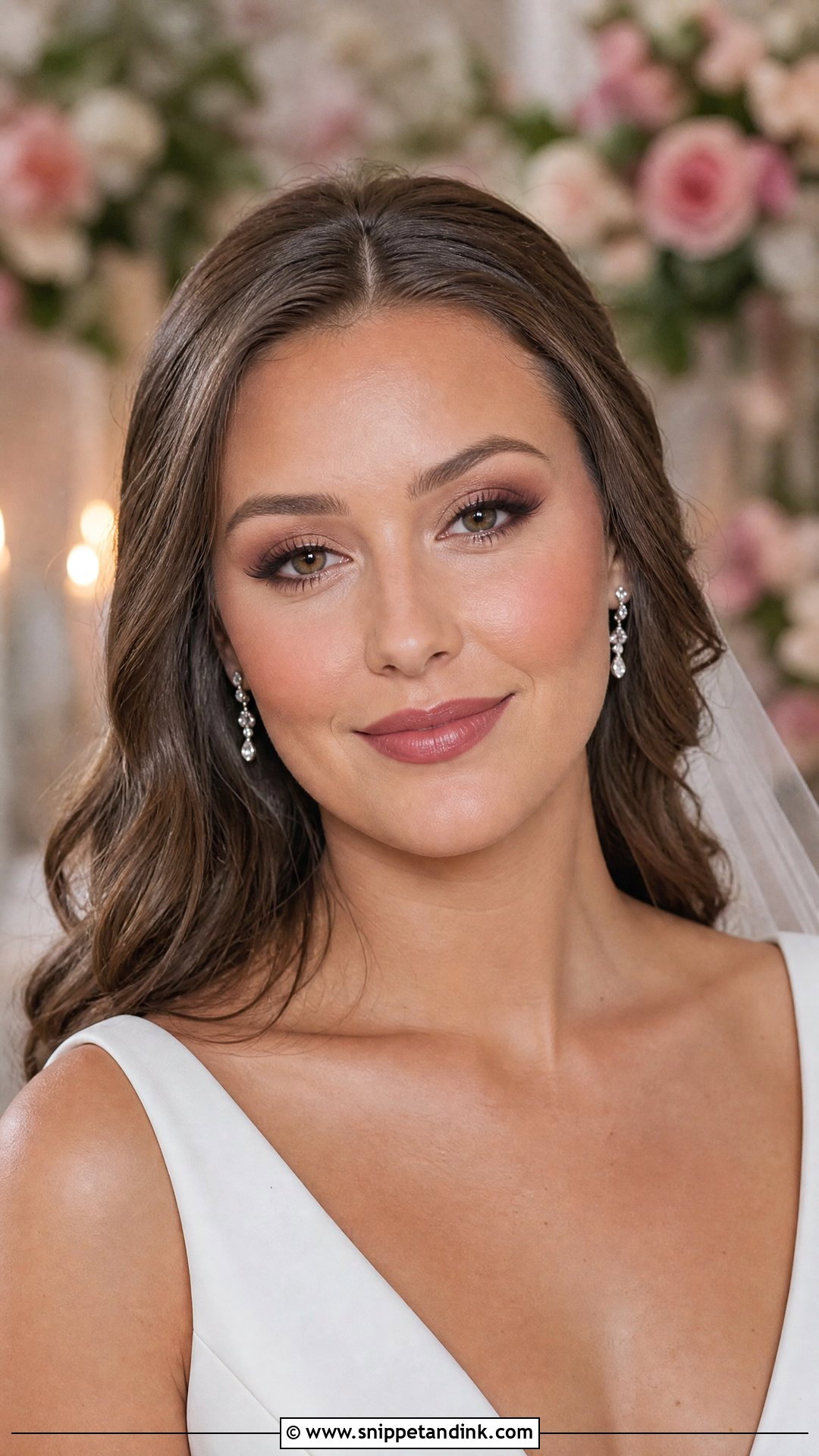 Dusty Rose Wedding Makeup - Snippet and Ink - 25 Pink Wedding Makeup Ideas